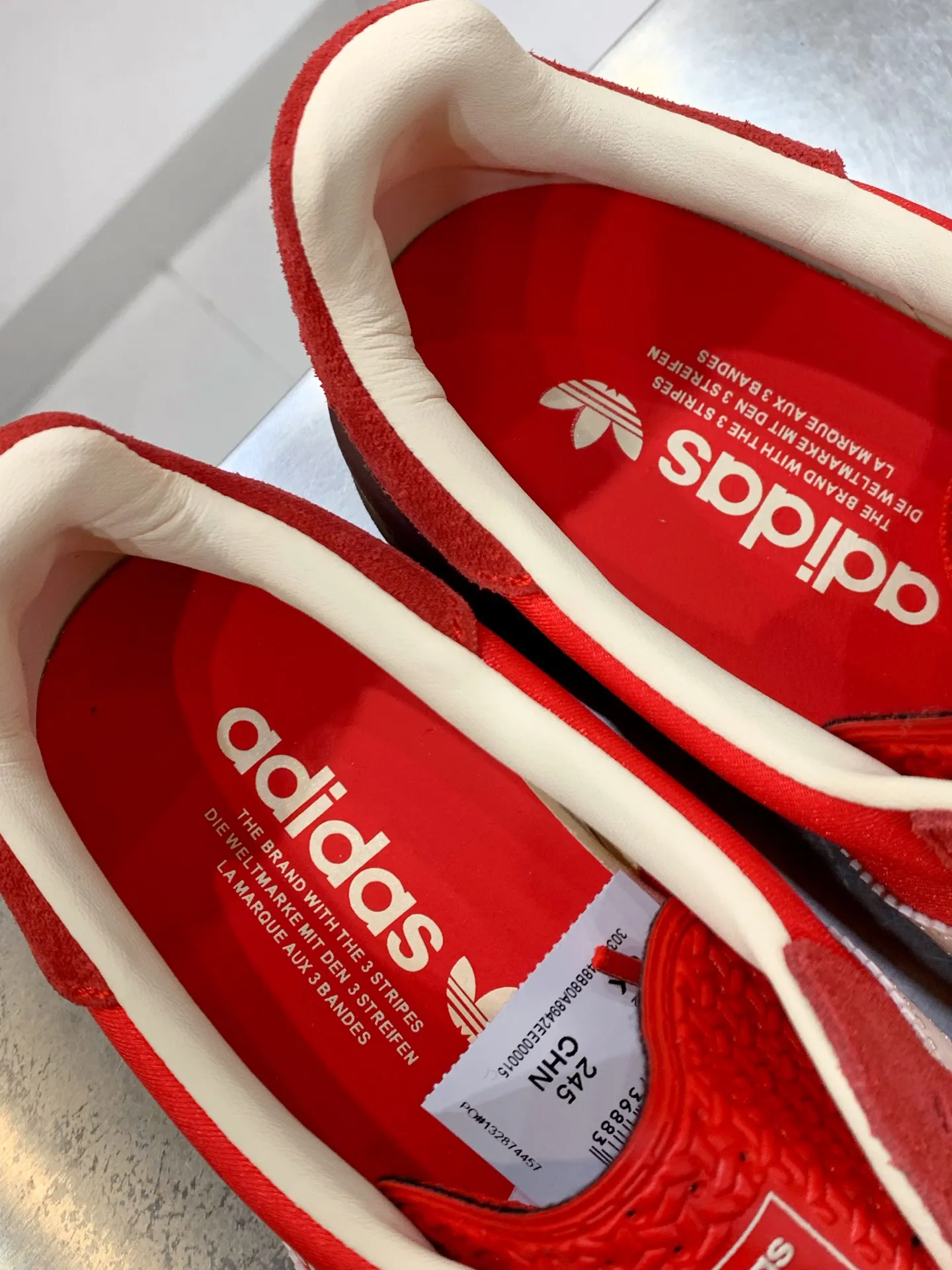 Adidas Originals Gazelle Indoor Red Sneakers – Replica Adidas Shoes Comfortable 495