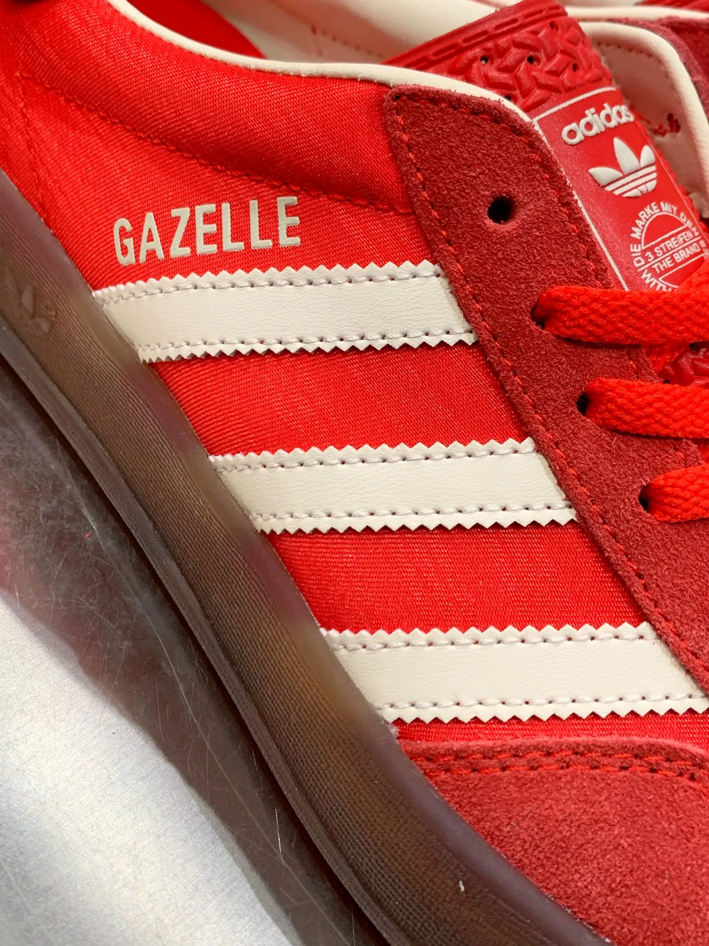Adidas Originals Gazelle Indoor Red Sneakers – Replica Adidas Shoes Comfortable 495