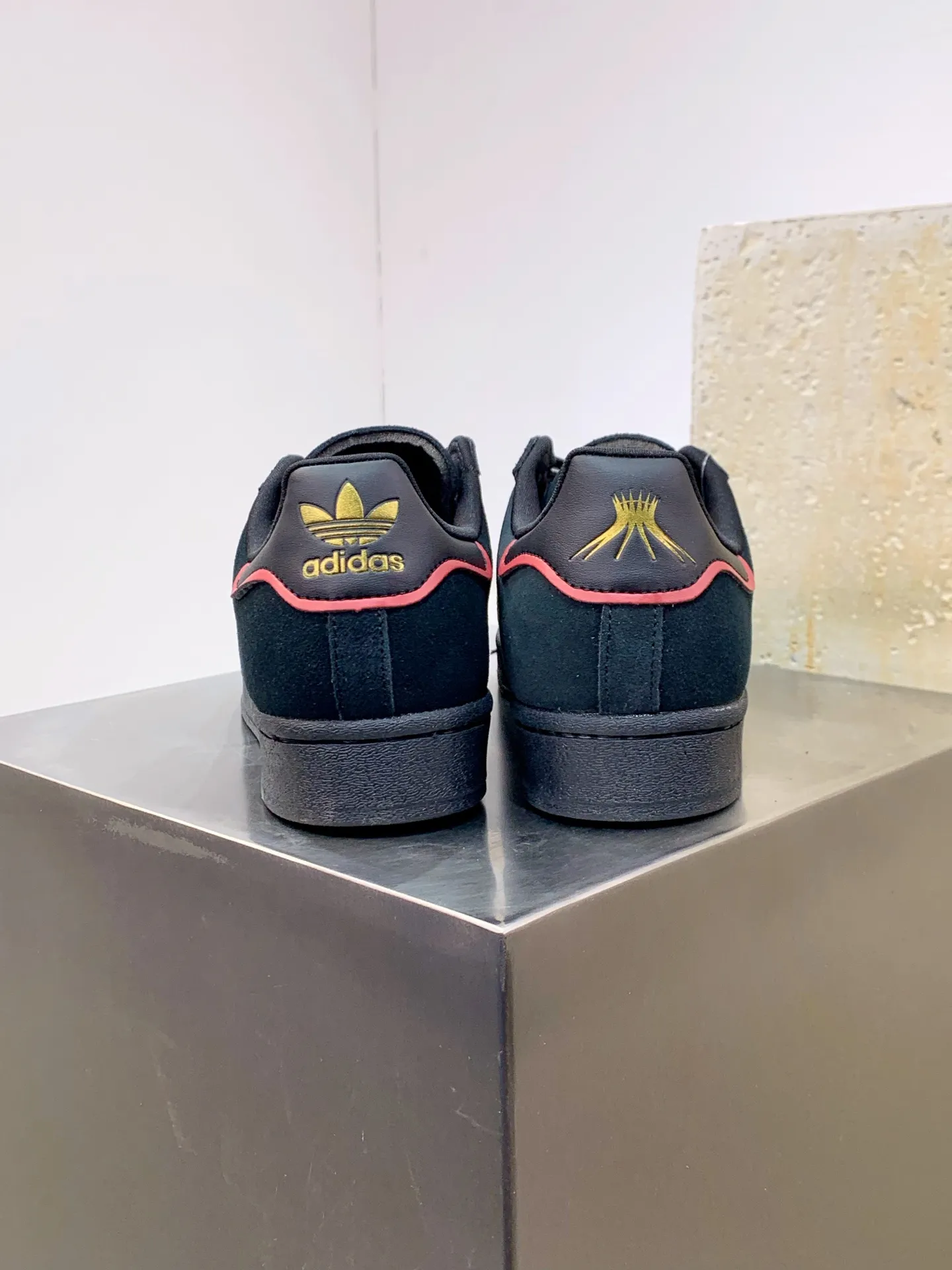 Adidas Originals Superstar Black Low Top Replica Shoes UrbanStyle 546