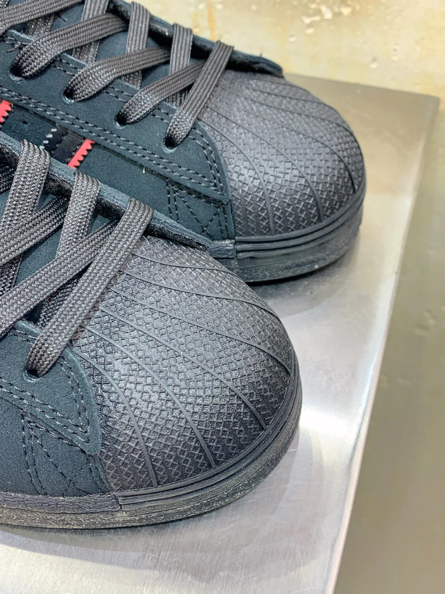 Adidas Originals Superstar Black Low Top Replica Shoes UrbanStyle 546