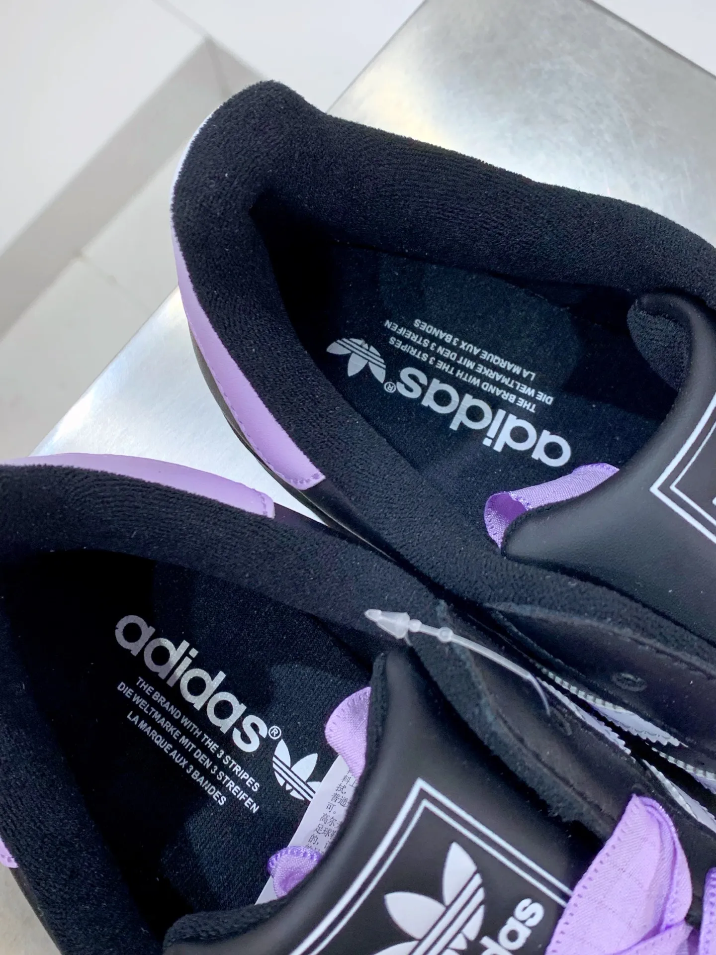 Supportive Adidas Originals Superstar Black Purple Low –  Replica Adidas Shoes 561