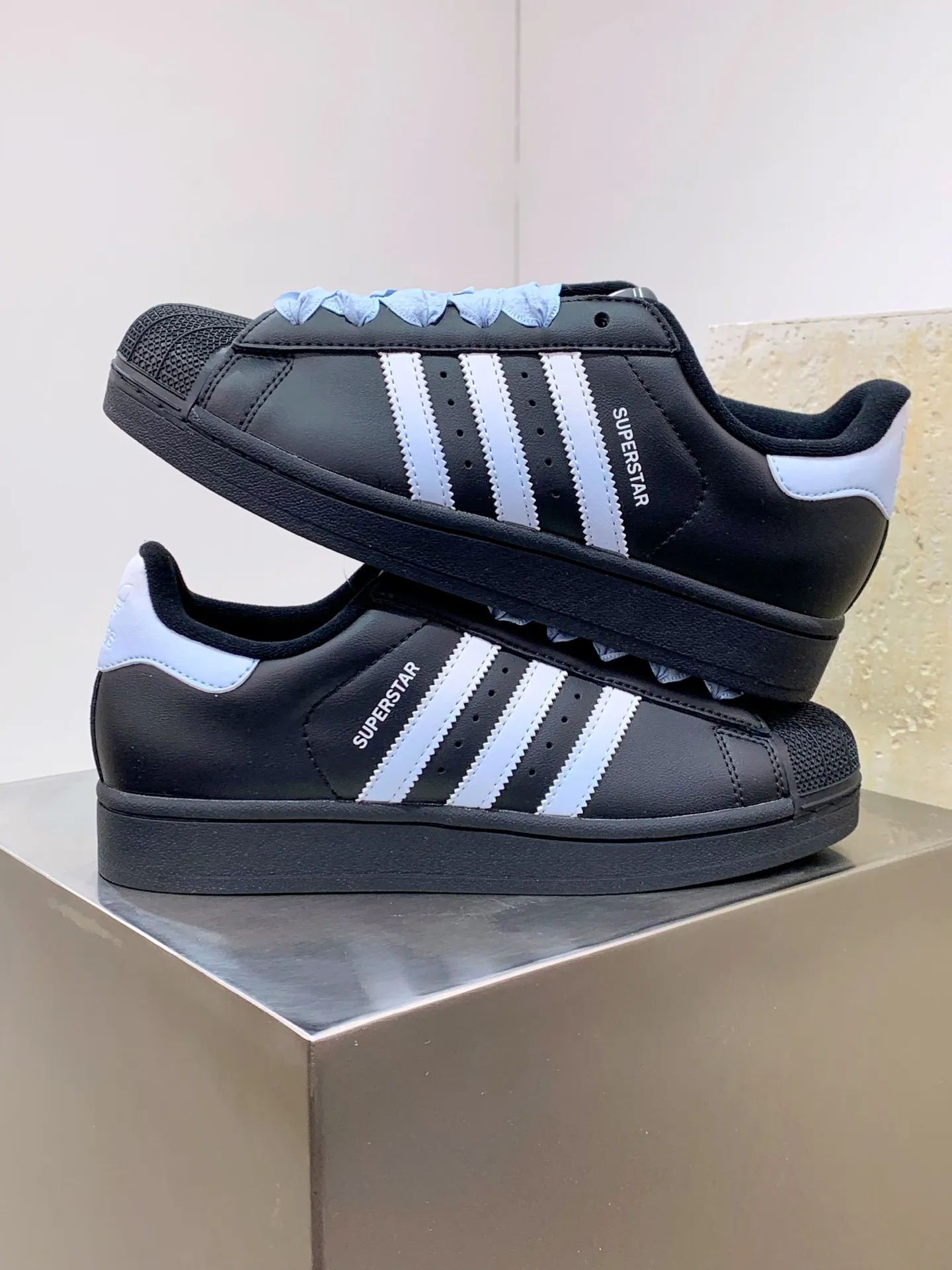 Adidas Originals Superstar Black White Low Top – Replica Adidas Shoes MoistureWicking 563