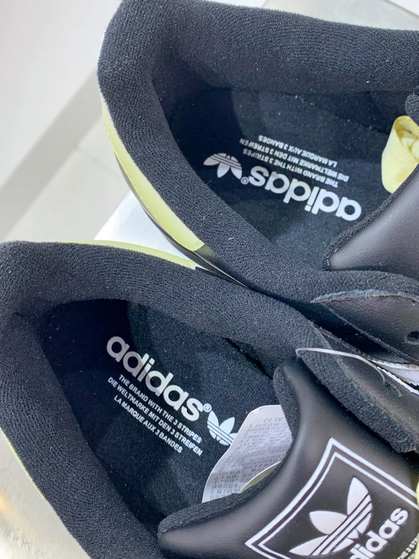 SunProtective Adidas Originals Superstar Core Black Yellow –  Replica Shoes 560