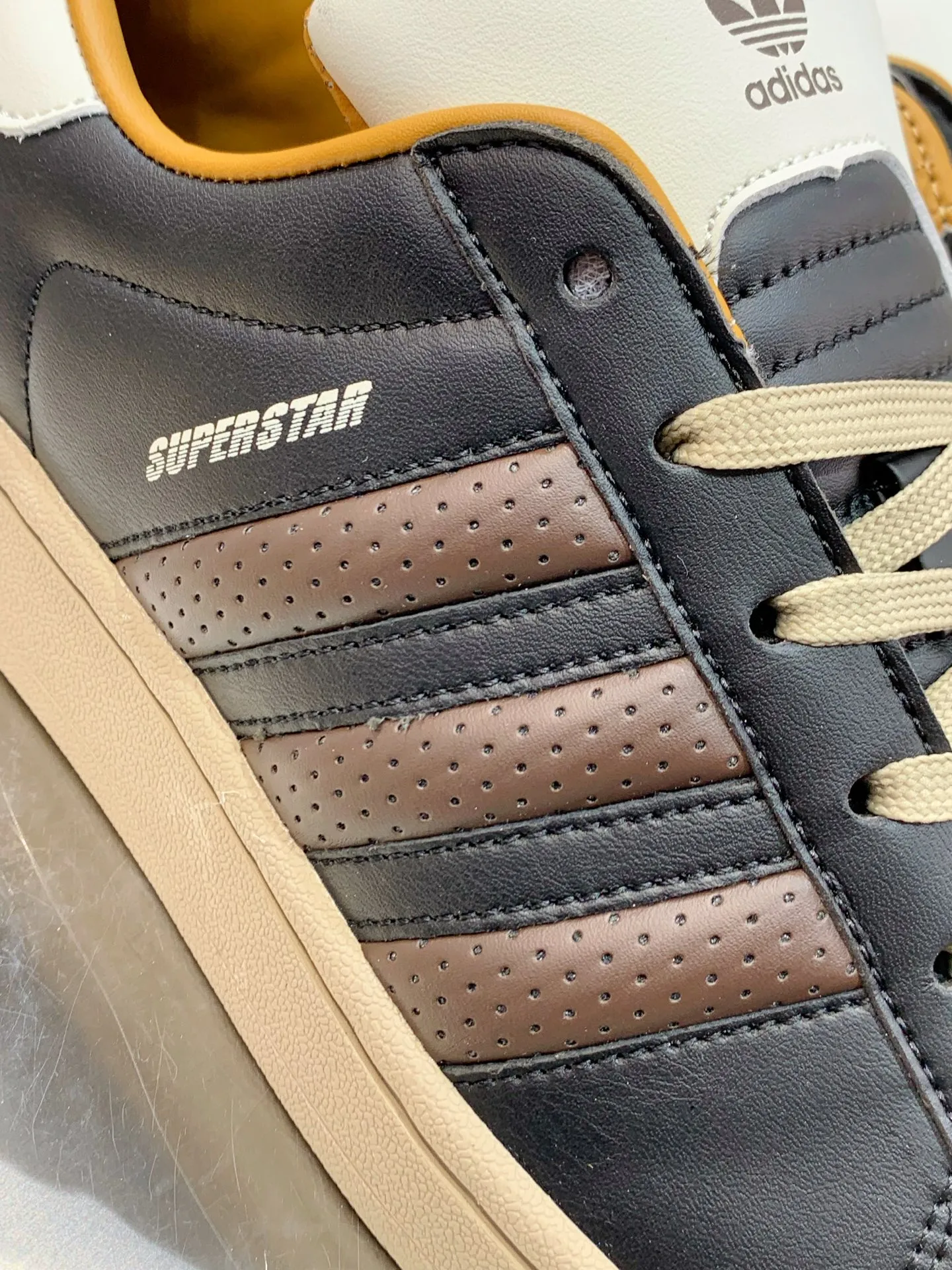 Timeless Adidas Originals Superstar II JP9187 Black Tan – Replica Adidas Shoes 521
