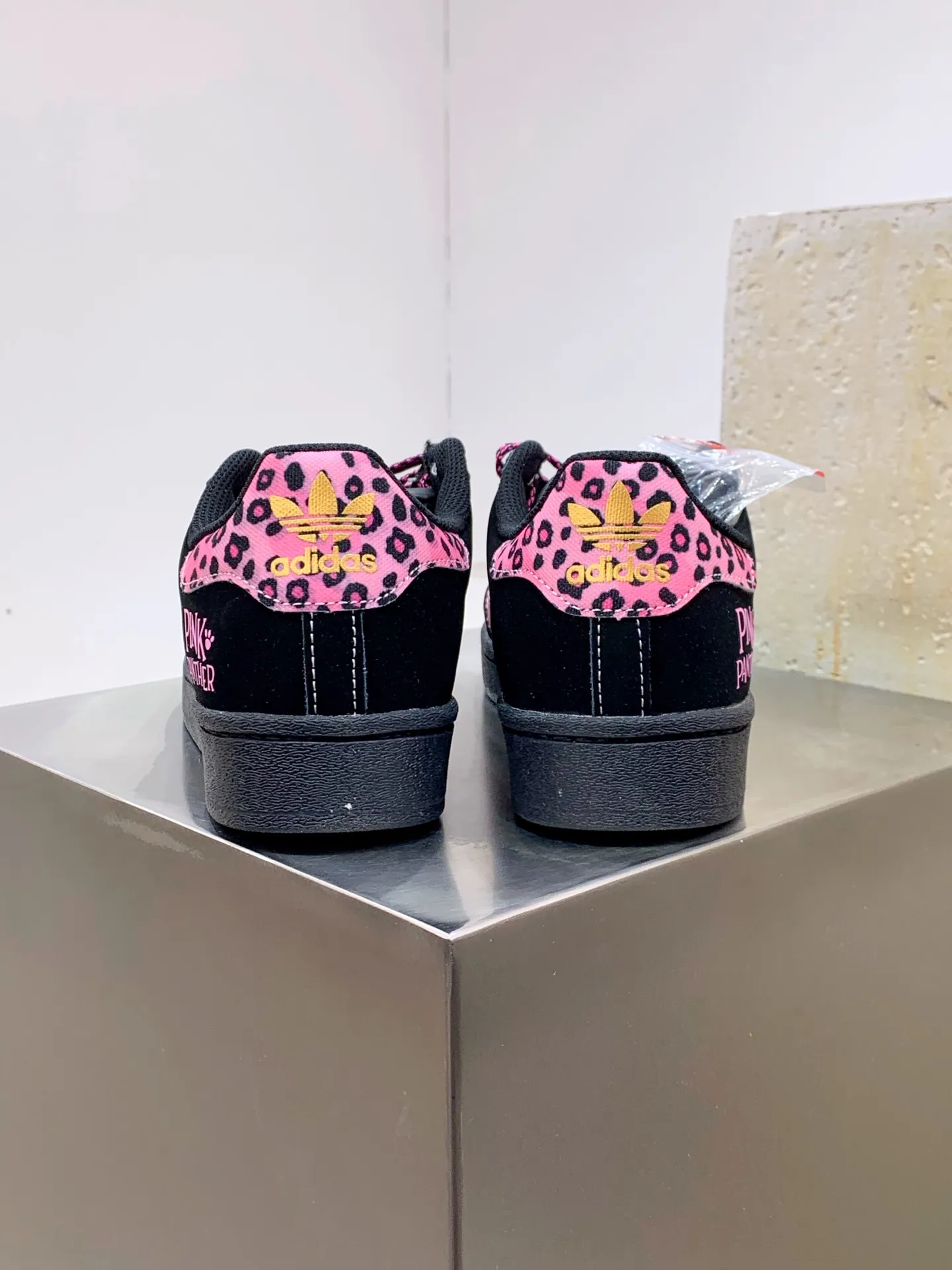Adidas Originals Superstar Pink Panther Black Pink – Replica Adidas Shoes Durable 564