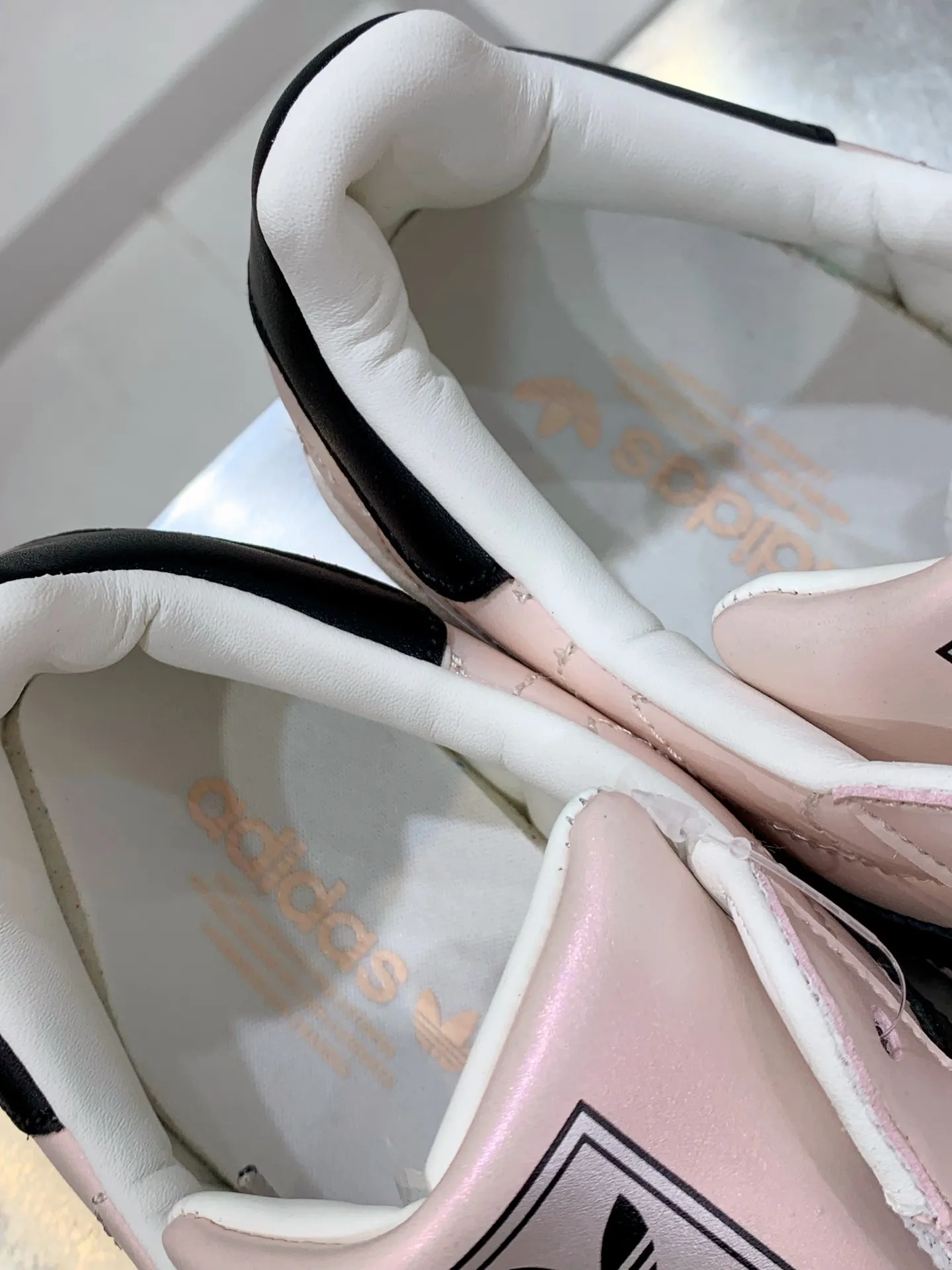 Adidas Originals Superstar Pink Shell Toe –  Adidas Replica Shoes Affordable 529
