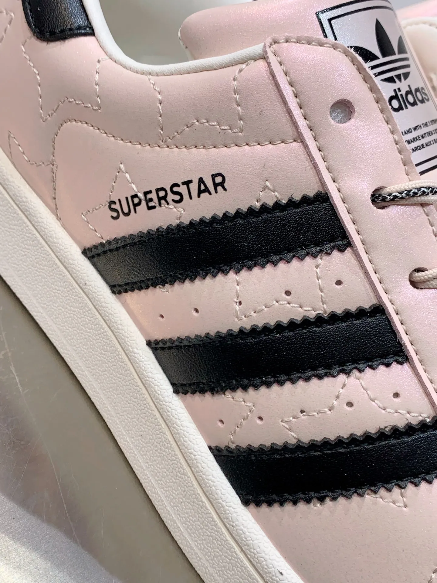 Adidas Originals Superstar Pink Shell Toe –  Adidas Replica Shoes Affordable 529