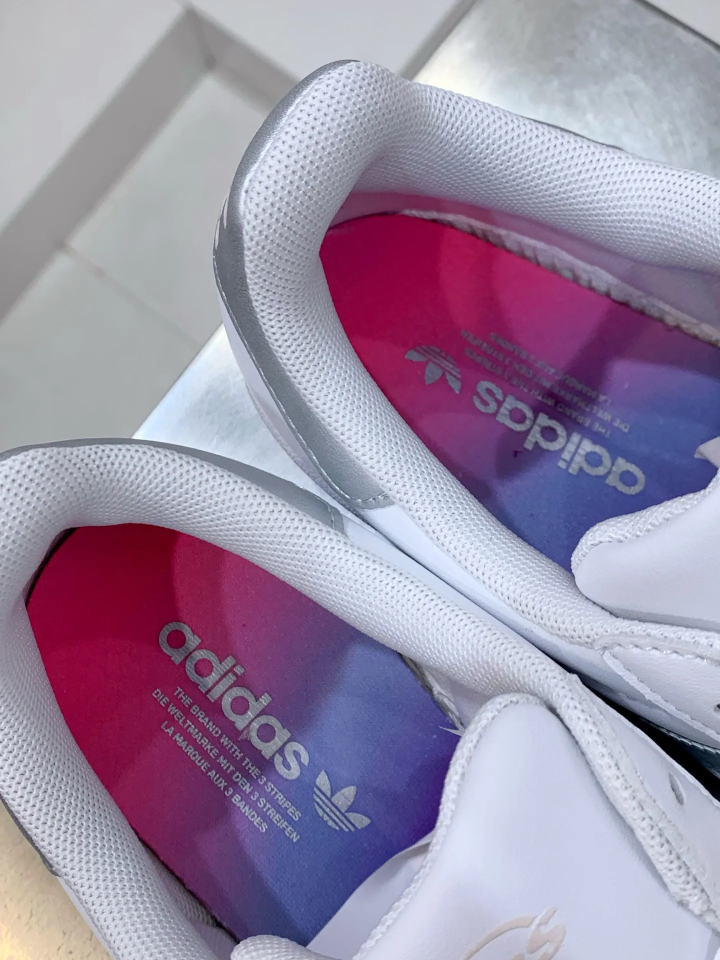 Adidas Originals Superstar White Silver Low Top – Replica Adidas Shoes Trendsetting 526