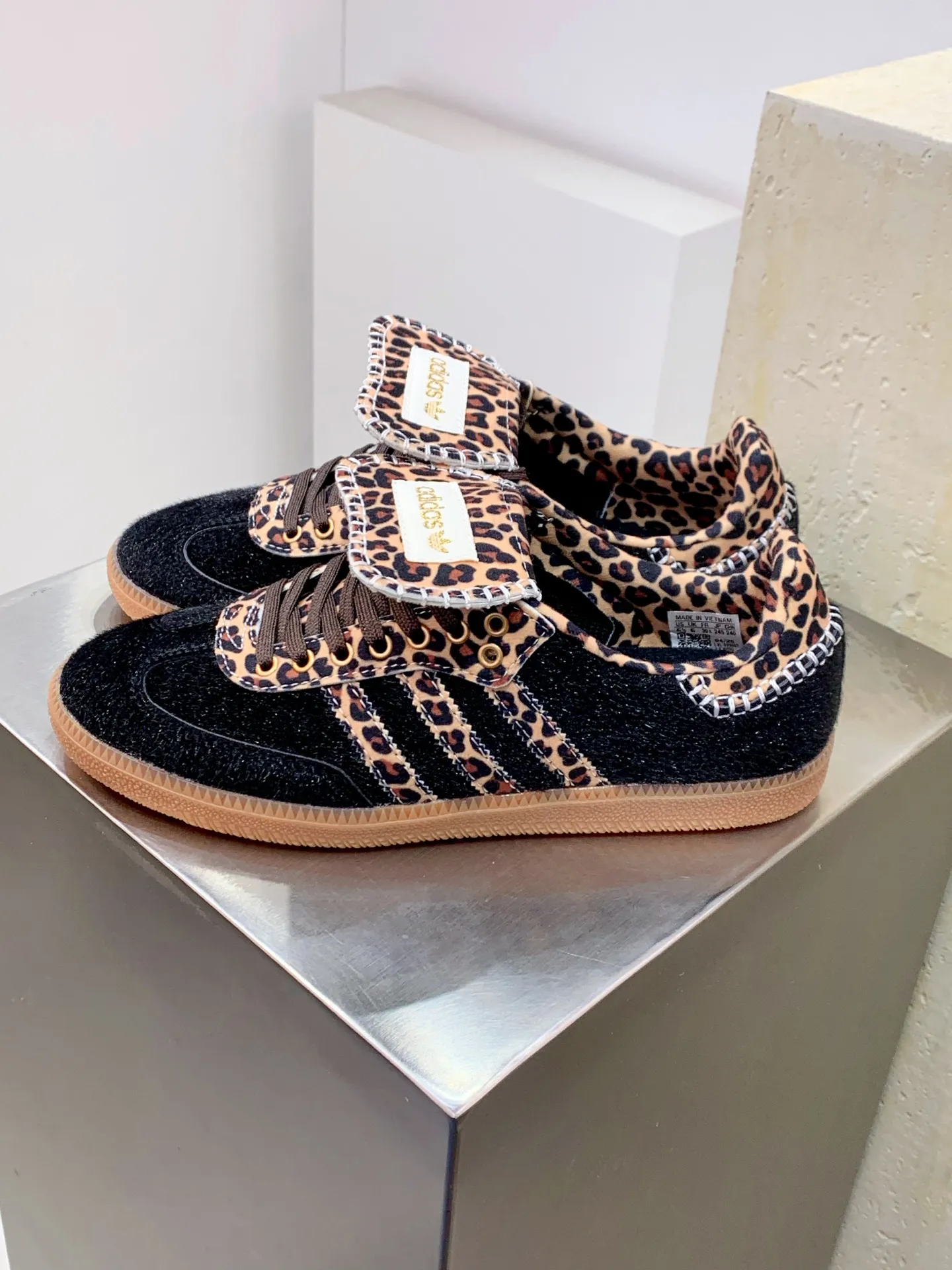 Adidas Samba OG W Black Leopard Replica Sneakers AllSeason 520