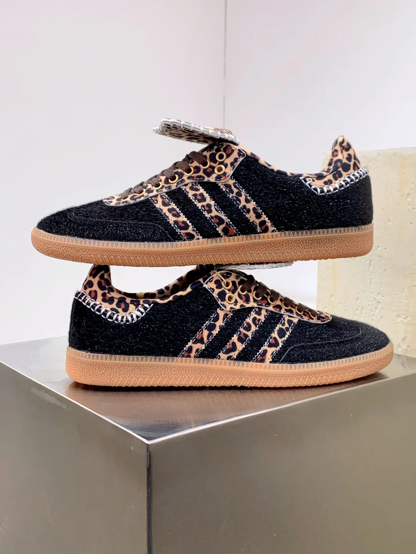 Adidas Samba OG W Black Leopard Replica Sneakers AllSeason 520