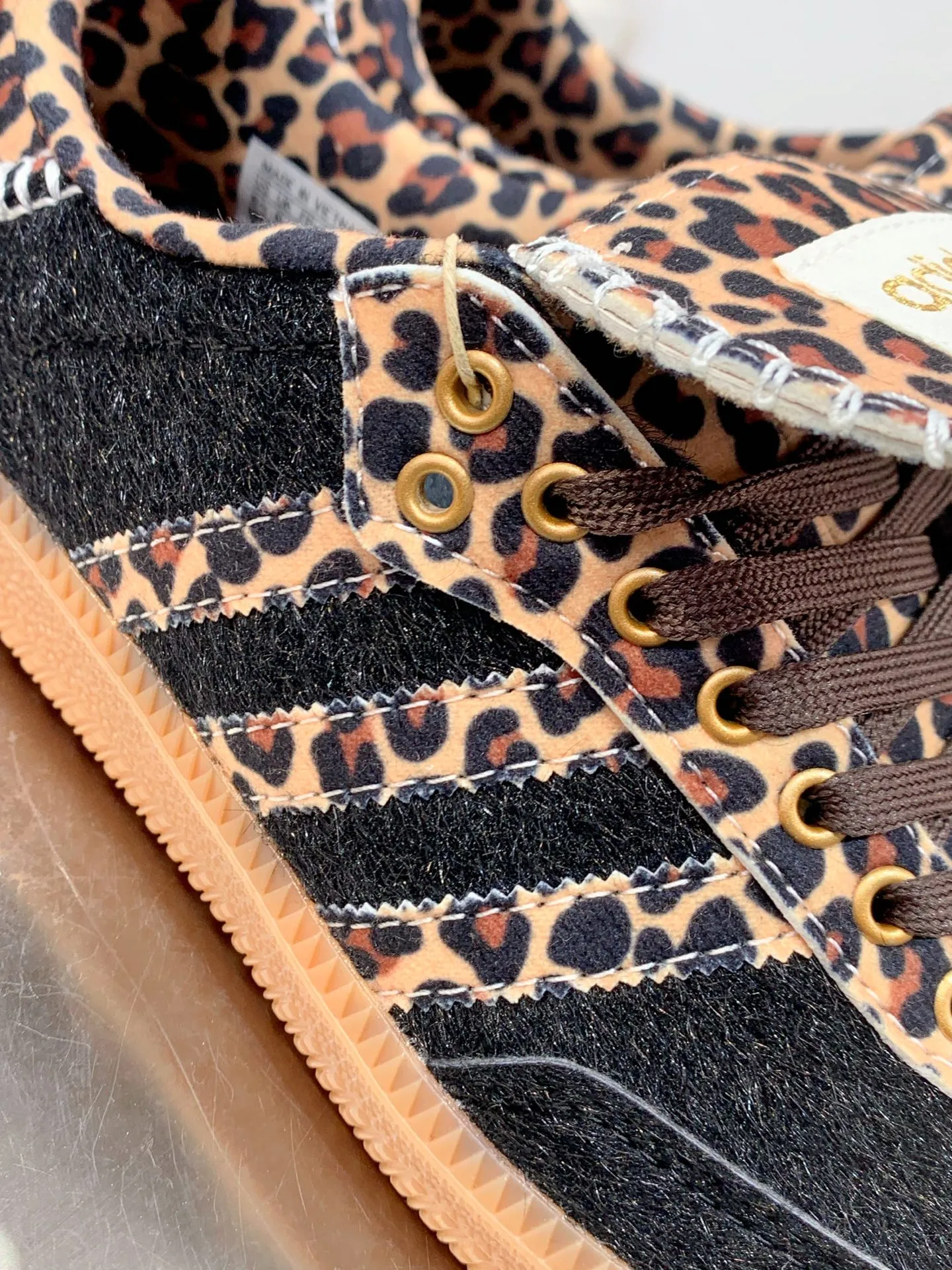 Adidas Samba OG W Black Leopard Replica Sneakers AllSeason 520
