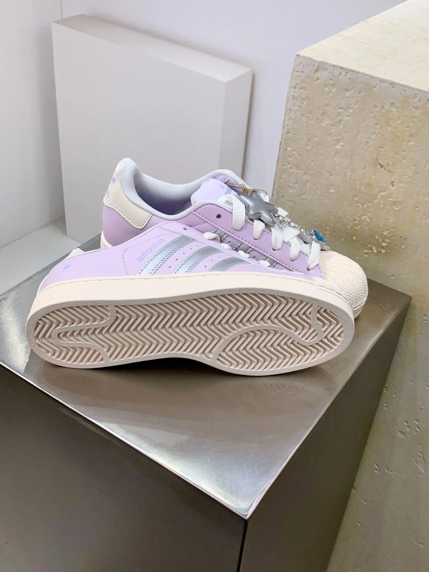 ModernLook Adidas Superstar Shell Toe Purple  Replica Shoes 534