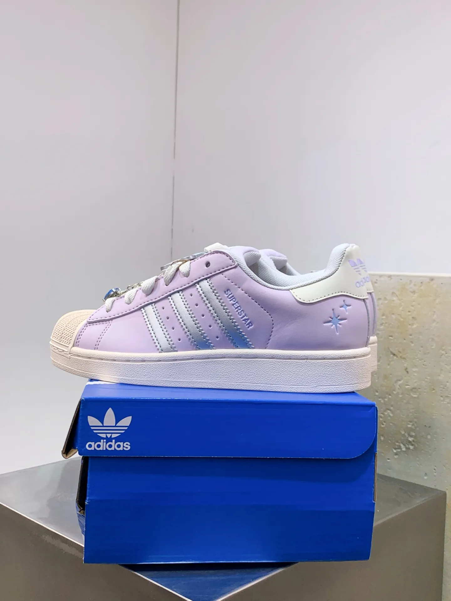 ModernLook Adidas Superstar Shell Toe Purple  Replica Shoes 534
