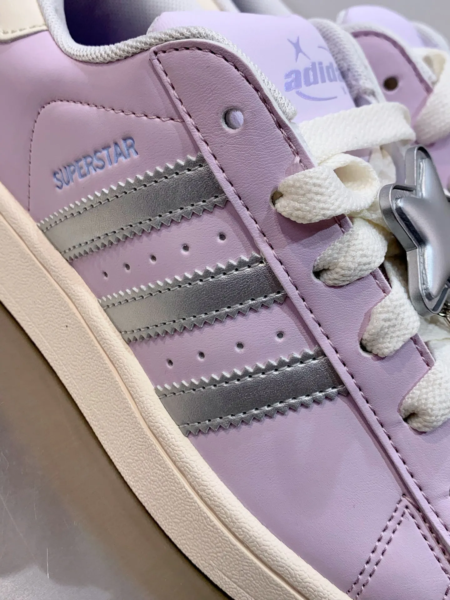 ModernLook Adidas Superstar Shell Toe Purple  Replica Shoes 534