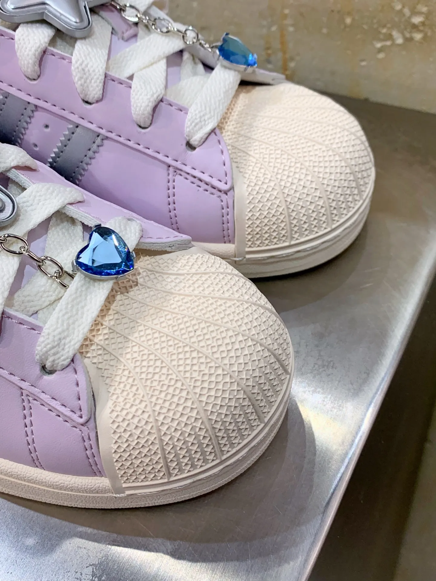 ModernLook Adidas Superstar Shell Toe Purple  Replica Shoes 534
