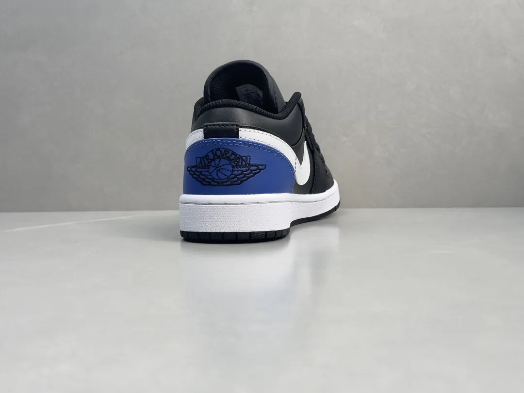 Durable Air Jordan 1 Low ‘Black Blue’ – Top Rep Shoes – Best Replica Sneakers for Men (Sizes 36-46, Including Half Sizes 1342