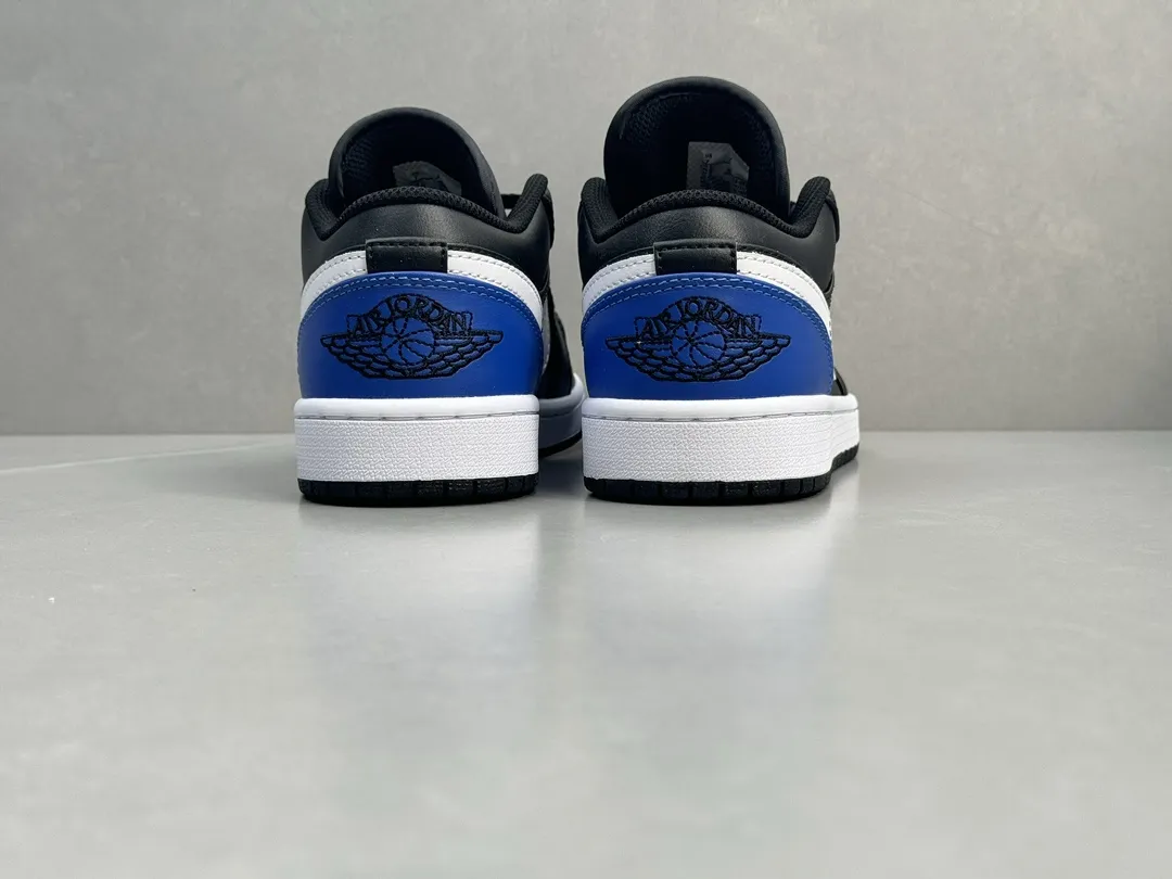 Durable Air Jordan 1 Low ‘Black Blue’ – Top Rep Shoes – Best Replica Sneakers for Men (Sizes 36-46, Including Half Sizes 1342