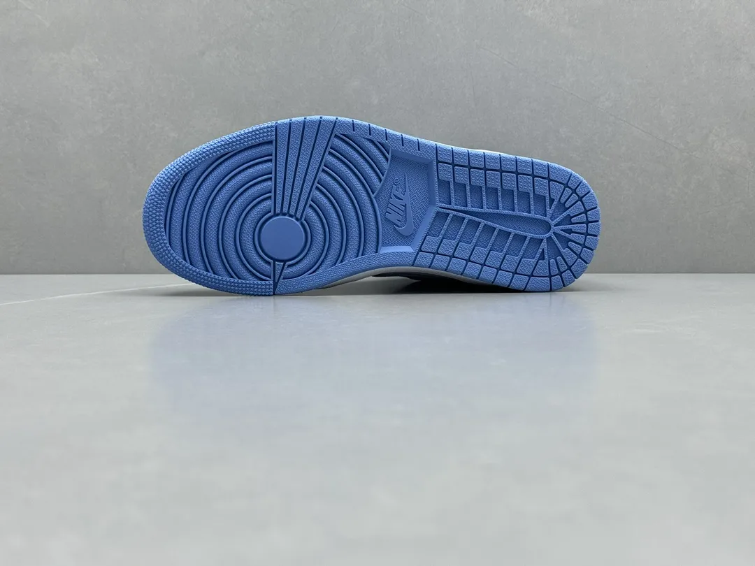 Air Jordan 1 Low UNC Blue Patent Leather – University Blue White, Top Rep Shoes, Best Replica Sneakers, Sizes 36-46 Including Half Sizes Sleek 1281