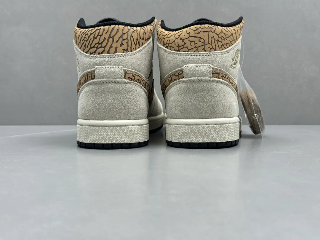 Air Jordan 1 Mid SE ‘Dark Mocha’ – Men’s Basketball Shoes with Replica Nike Design, Brown Black, Sizes 36-46 Including Half Sizes Functional 1203
