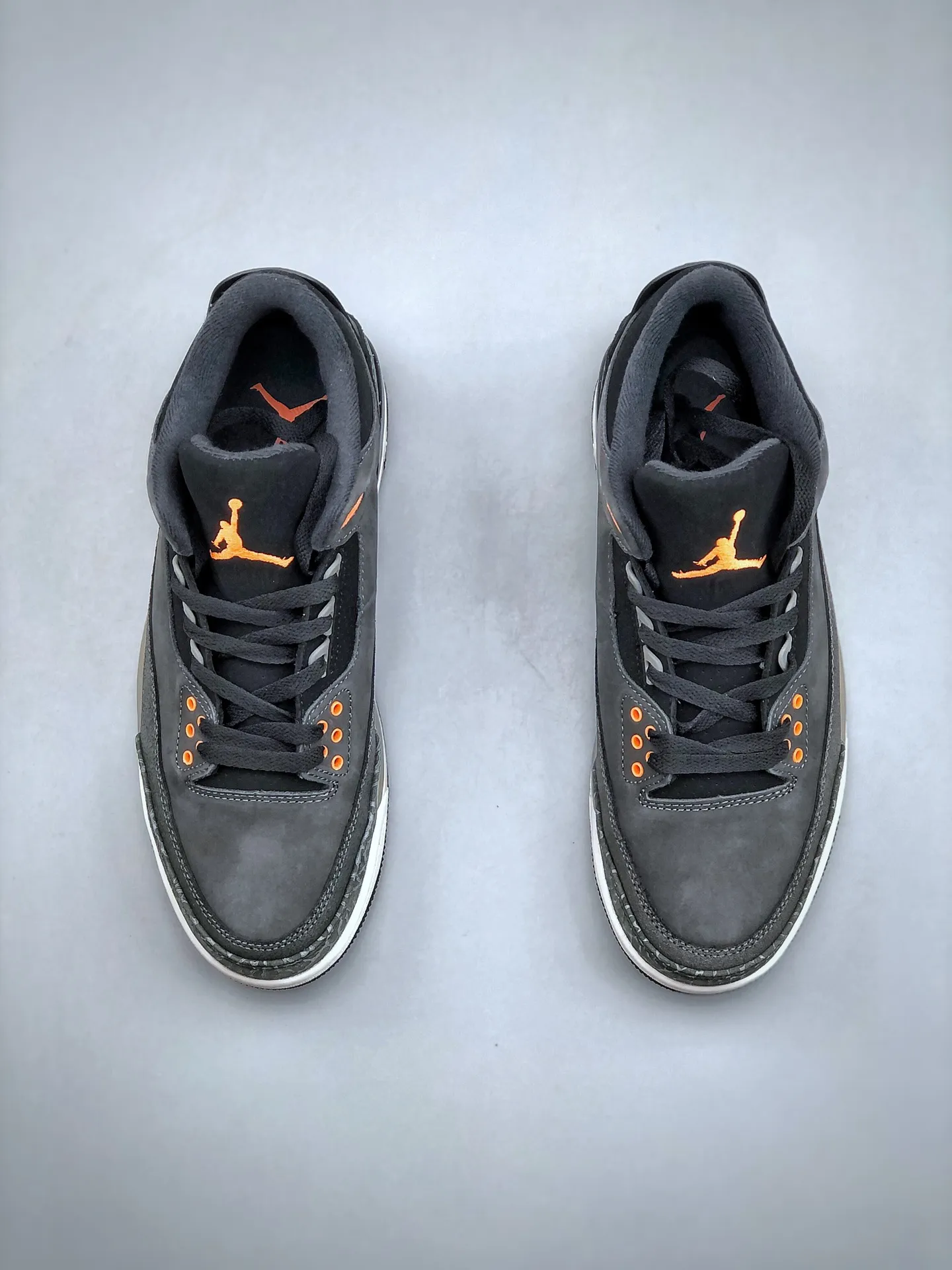 Supportive Air Jordan 3 Retro “Fear” – Dark Grey Orange High-Top Rep Shoes & Nike Replica Sneakers 1187