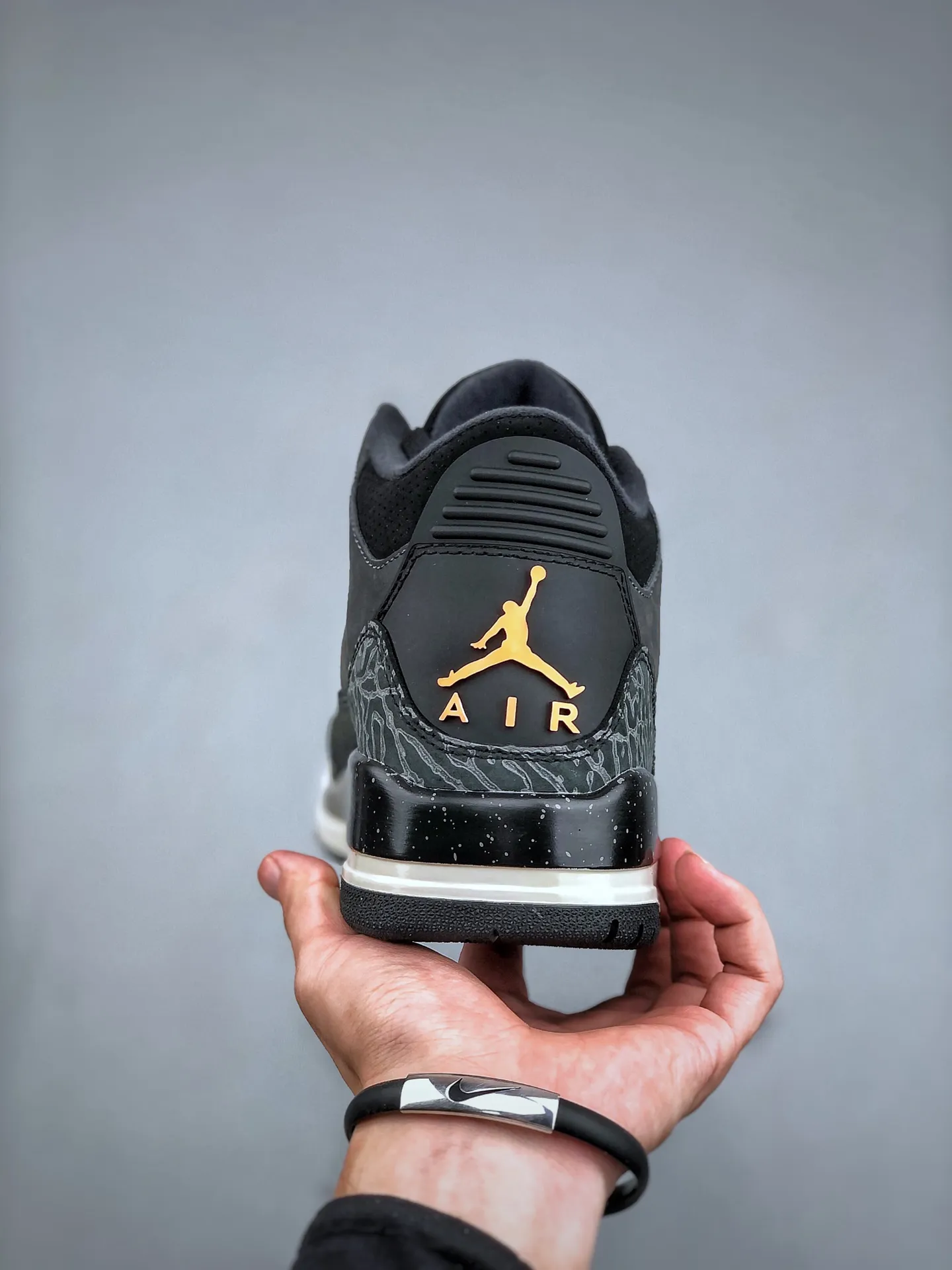 Supportive Air Jordan 3 Retro “Fear” – Dark Grey Orange High-Top Rep Shoes & Nike Replica Sneakers 1187