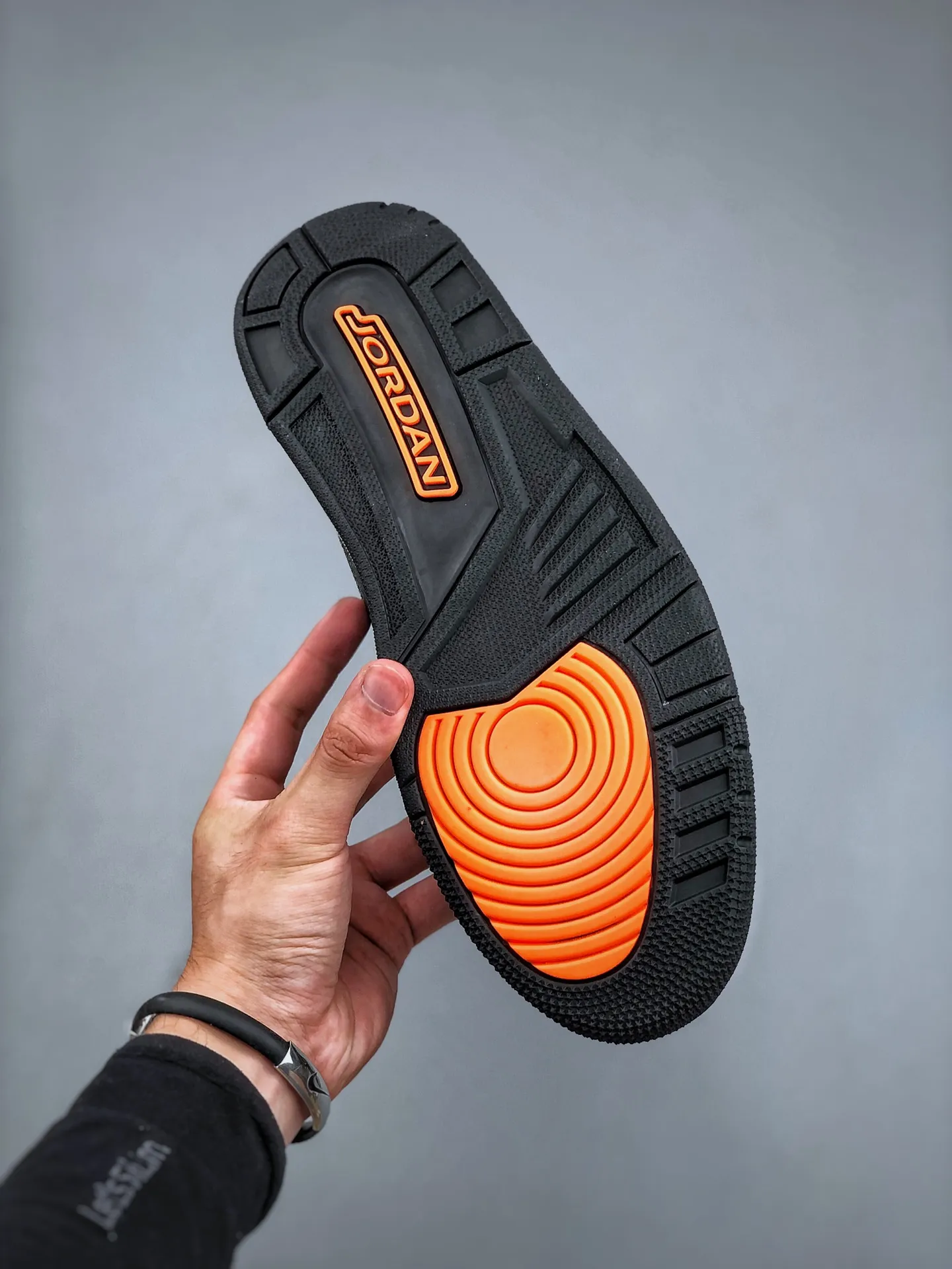 Supportive Air Jordan 3 Retro “Fear” – Dark Grey Orange High-Top Rep Shoes & Nike Replica Sneakers 1187
