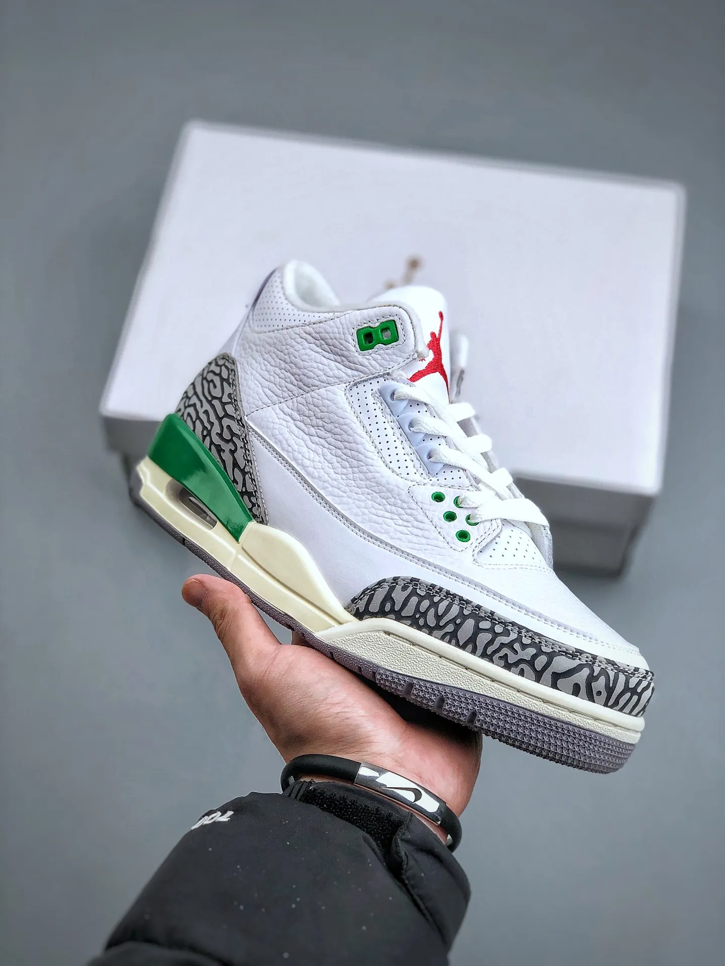 Air Jordan 3 Retro “Lucky Green” – White Green Cement – Men’s Basketball Shoes CK9246-136 – Replica Sneakers & Nike Replica EyeCatching 1176