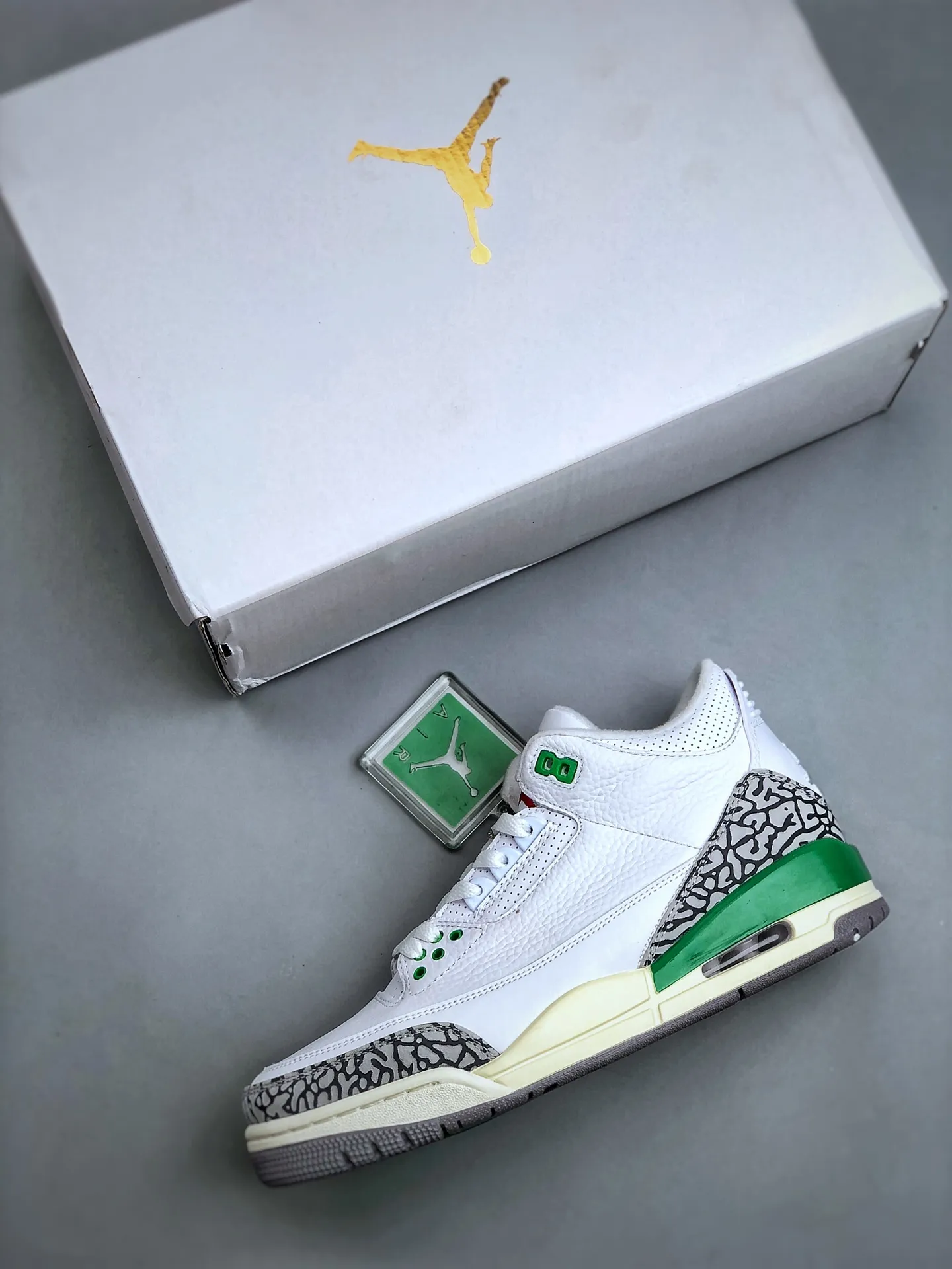 Air Jordan 3 Retro “Lucky Green” – White Green Cement – Men’s Basketball Shoes CK9246-136 – Replica Sneakers & Nike Replica EyeCatching 1176