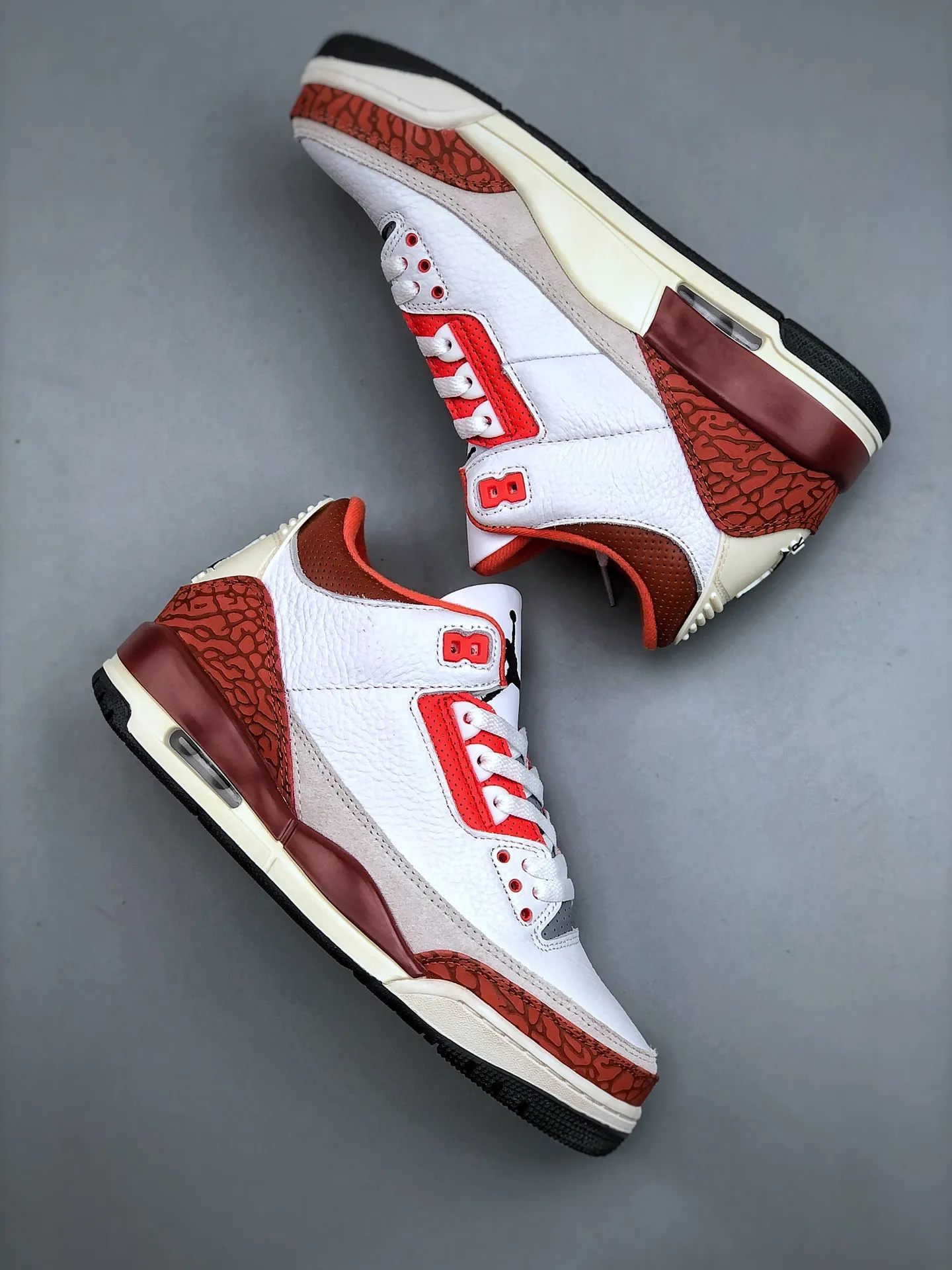 Air Jordan 3 Retro ‘Red Crackle’ – White Red – Replica Sneakers – Basketball Shoes – Sizes 36-47. Cozy 1183