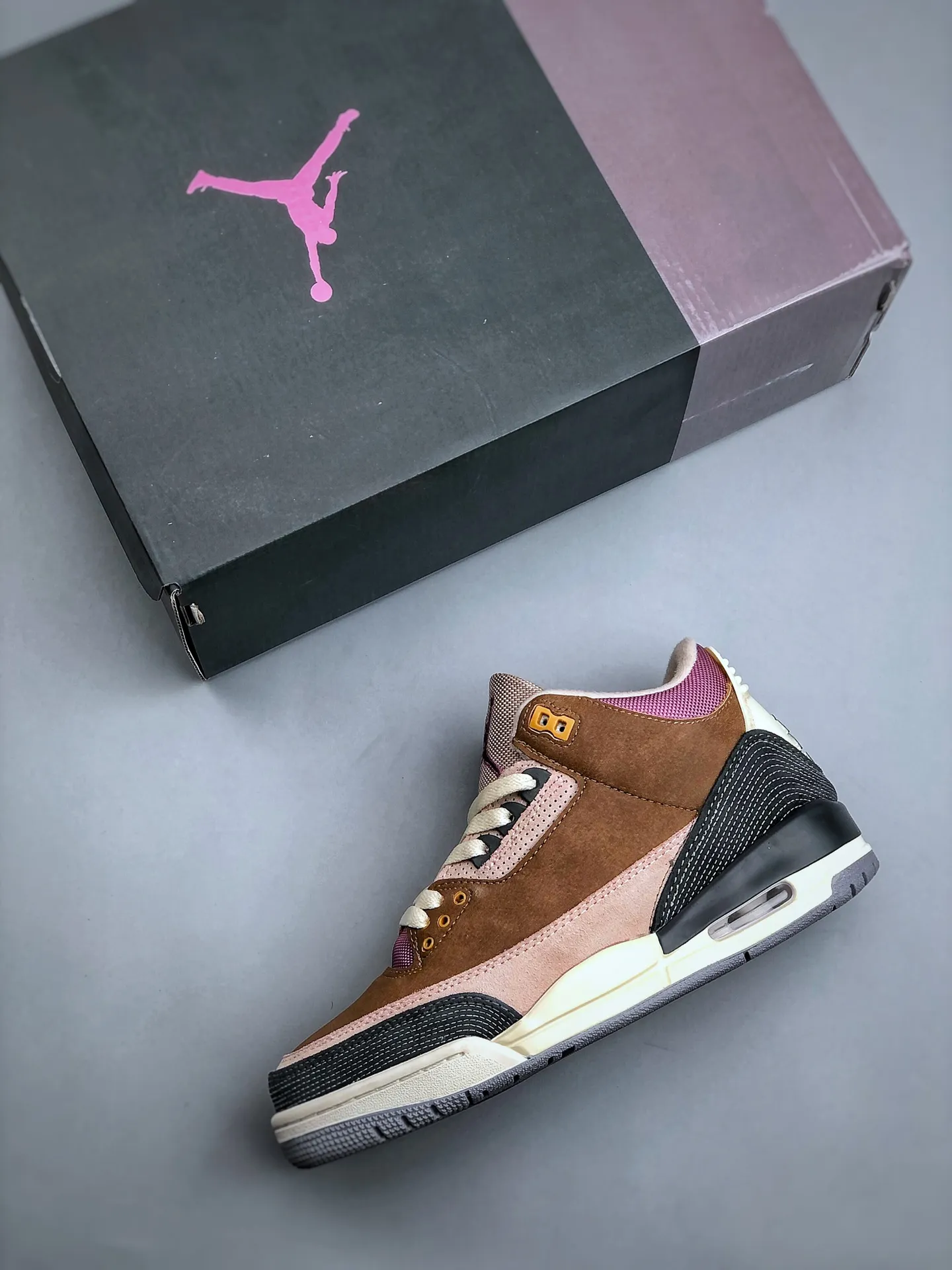 Air Jordan 3 Retro SE “Brown Patchwork” – Men’s Basketball Shoes with Replica Sneakers Style, Multiple Sizes Available UrbanChic 1182