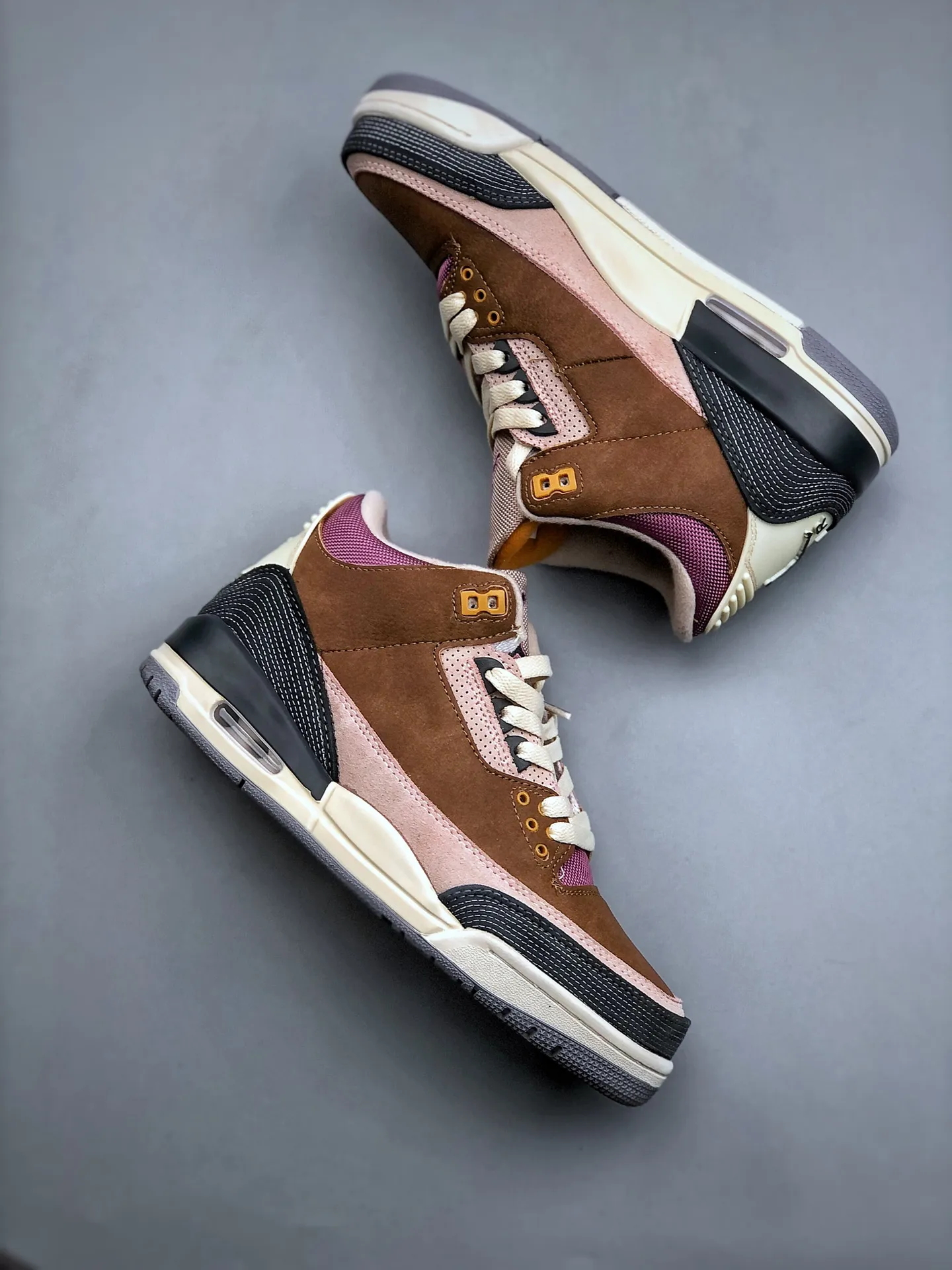 Air Jordan 3 Retro SE “Brown Patchwork” – Men’s Basketball Shoes with Replica Sneakers Style, Multiple Sizes Available UrbanChic 1182