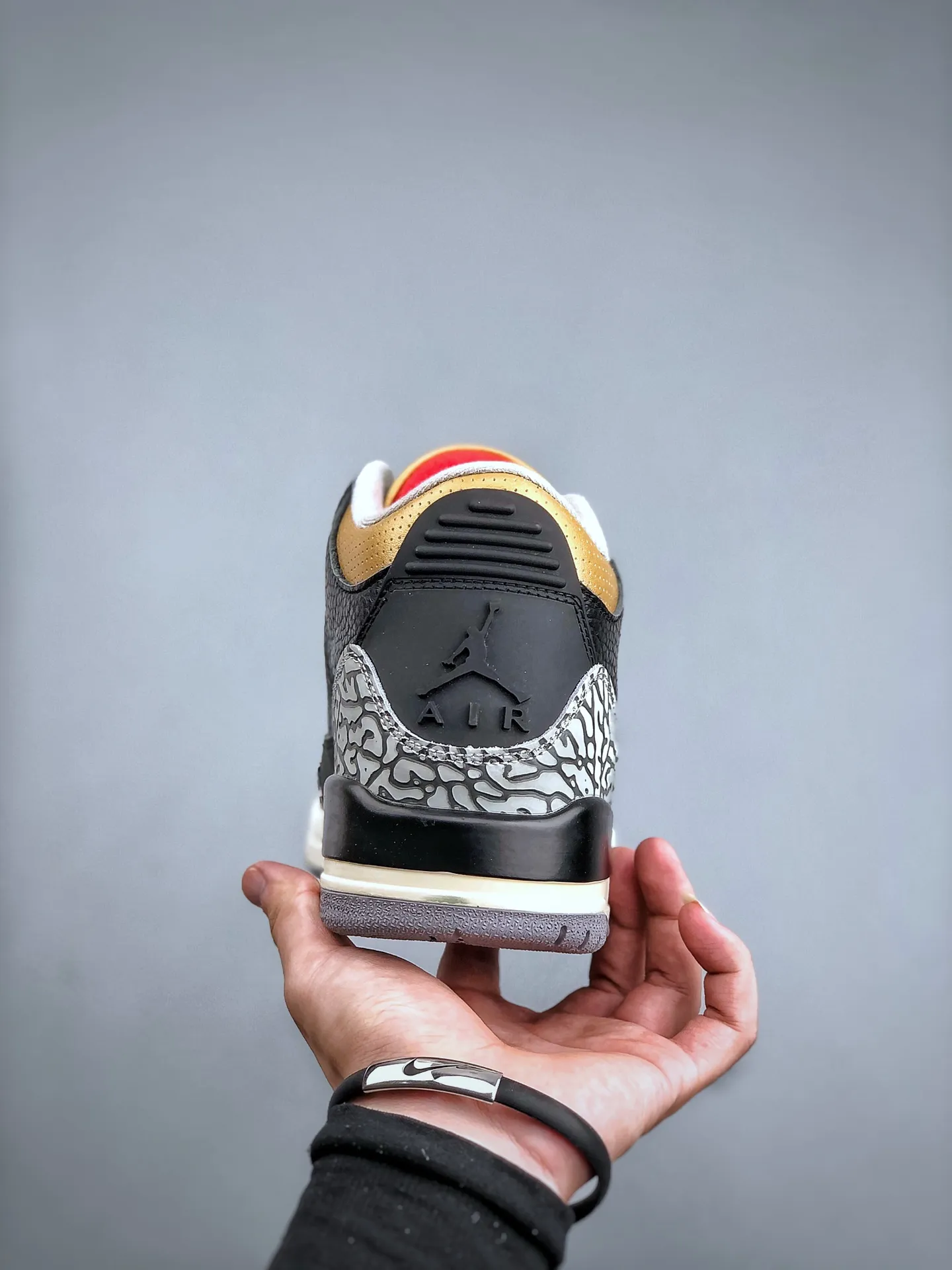 SportInspired Air Jordan 3 SE Denim “New Black Cement” – Black Gold,  Retro Style, Rep Shoes, Replica Sneakers, Sizes 40-47.5 (Half Sizes Available) – CK9246- 1178