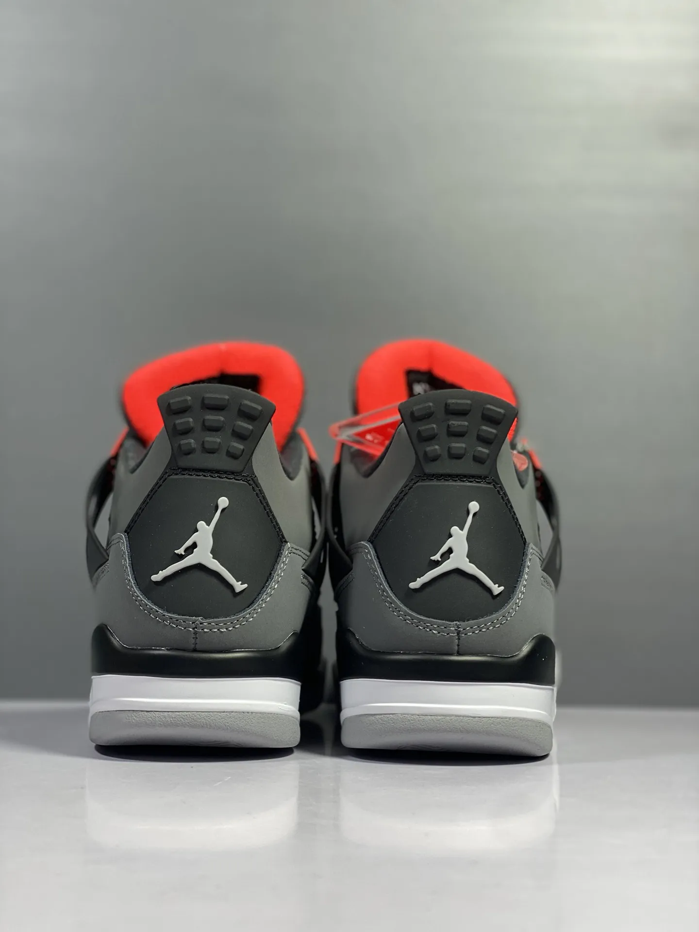 HighQuality Air Jordan 4 Retro Infrared – DH6927-061 – Grey Red Black – High Quality Replica Shoes with Authentic Rep Style 1159