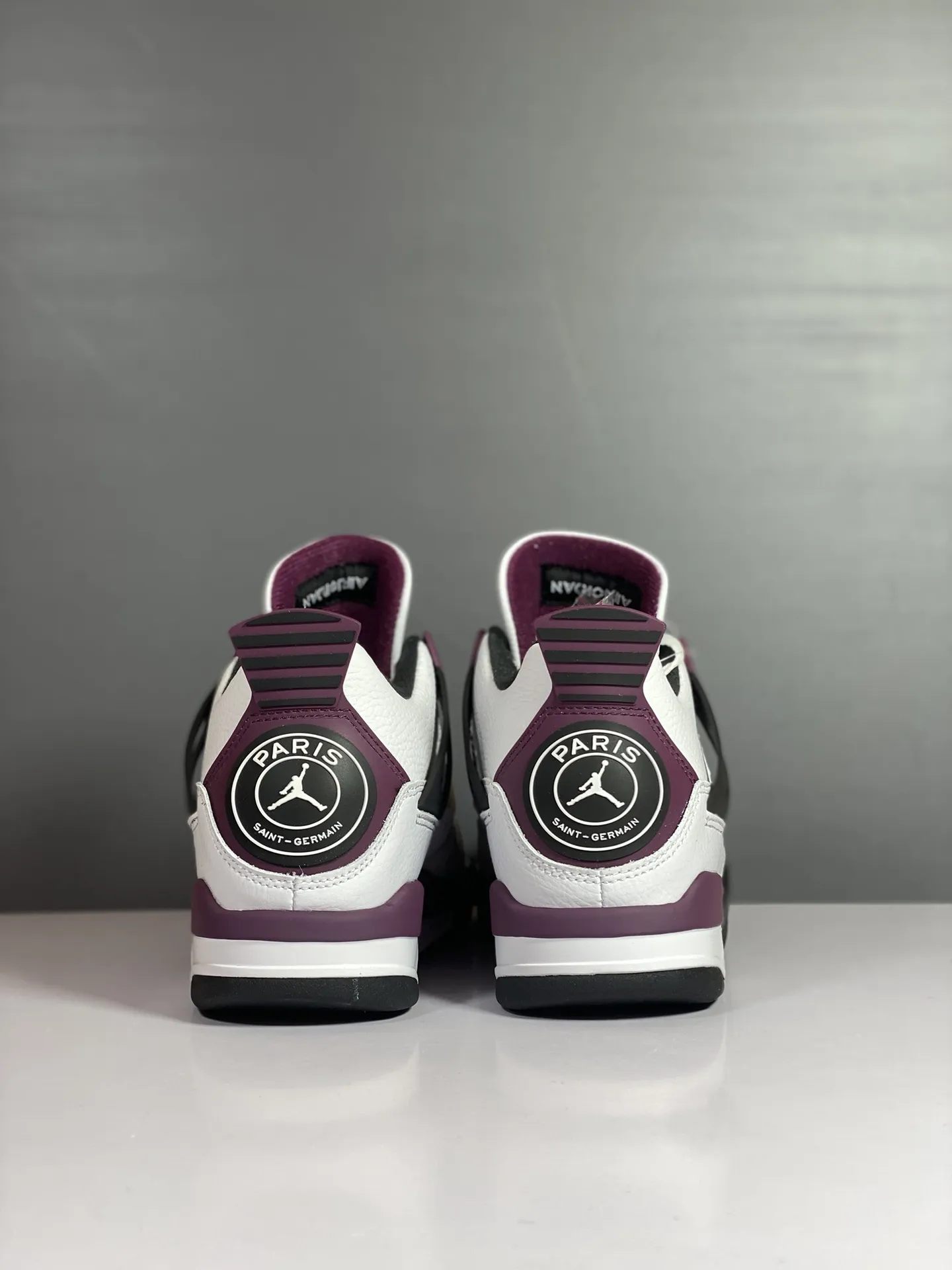 Functional Air Jordan 4 Retro PSG White Purple Red – CZ5624-100 – Authentic Style Rep Shoes with High Quality Replica Design 1155