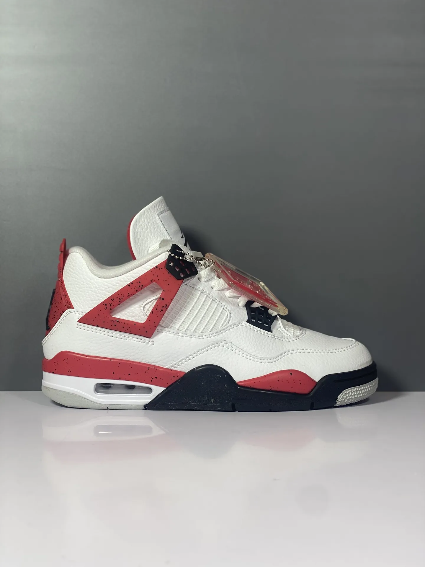 Affordable Air Jordan 4 Retro ‘Red Cement’ – White Red Black – High Quality Replica Shoes – Nike Reps – Multiple Sizes Available 1152