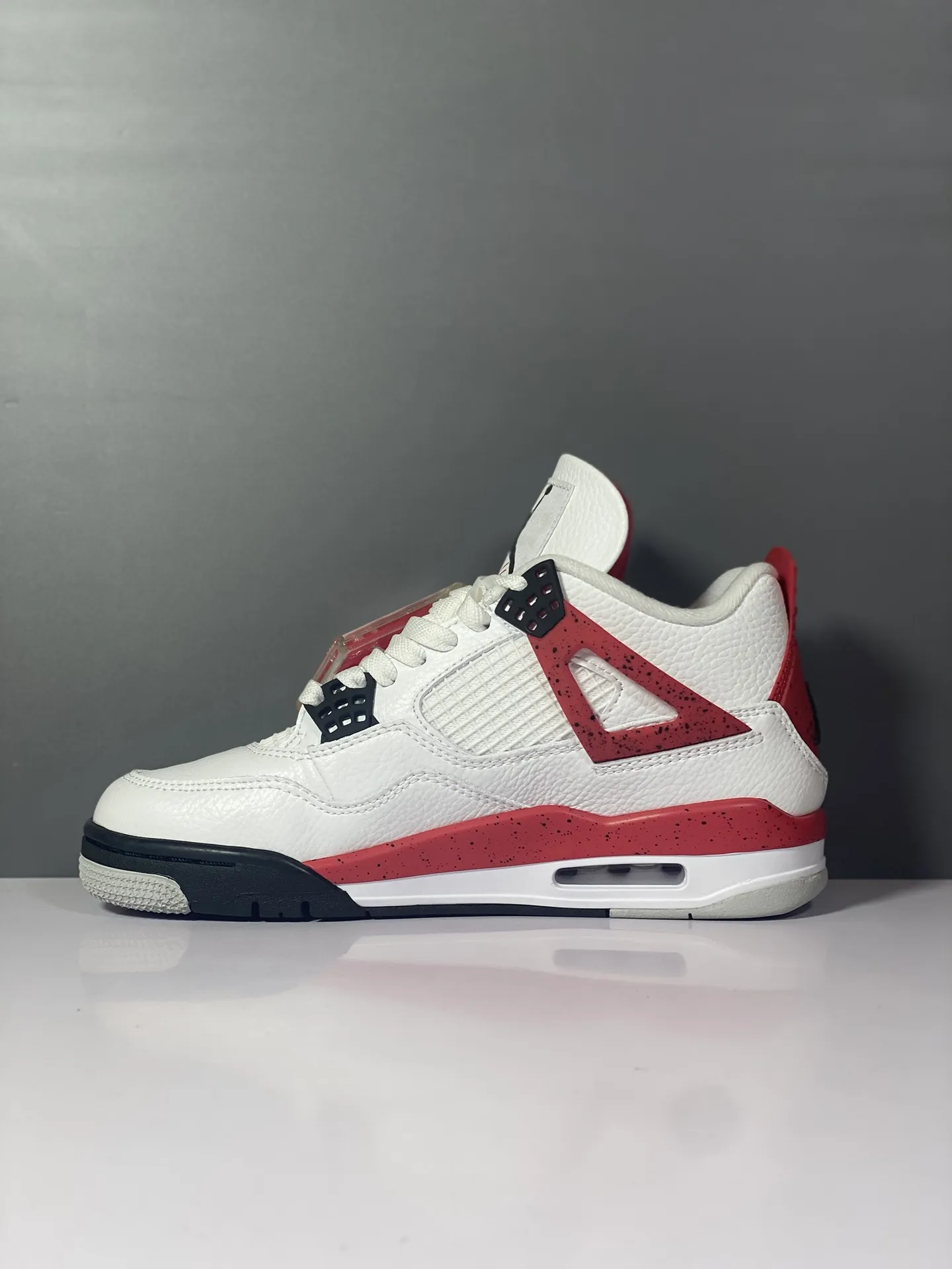 Affordable Air Jordan 4 Retro ‘Red Cement’ – White Red Black – High Quality Replica Shoes – Nike Reps – Multiple Sizes Available 1152