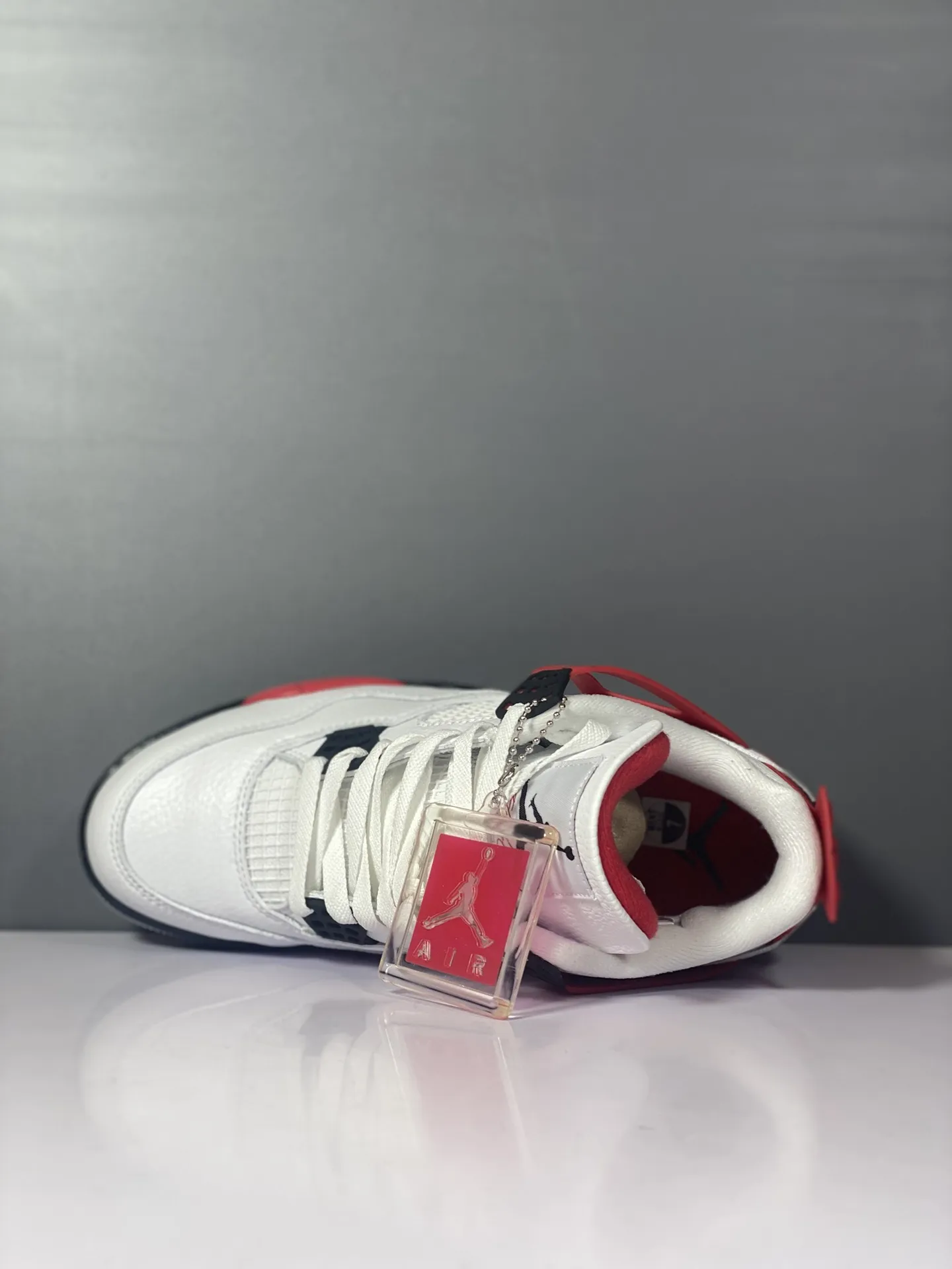 Affordable Air Jordan 4 Retro ‘Red Cement’ – White Red Black – High Quality Replica Shoes – Nike Reps – Multiple Sizes Available 1152