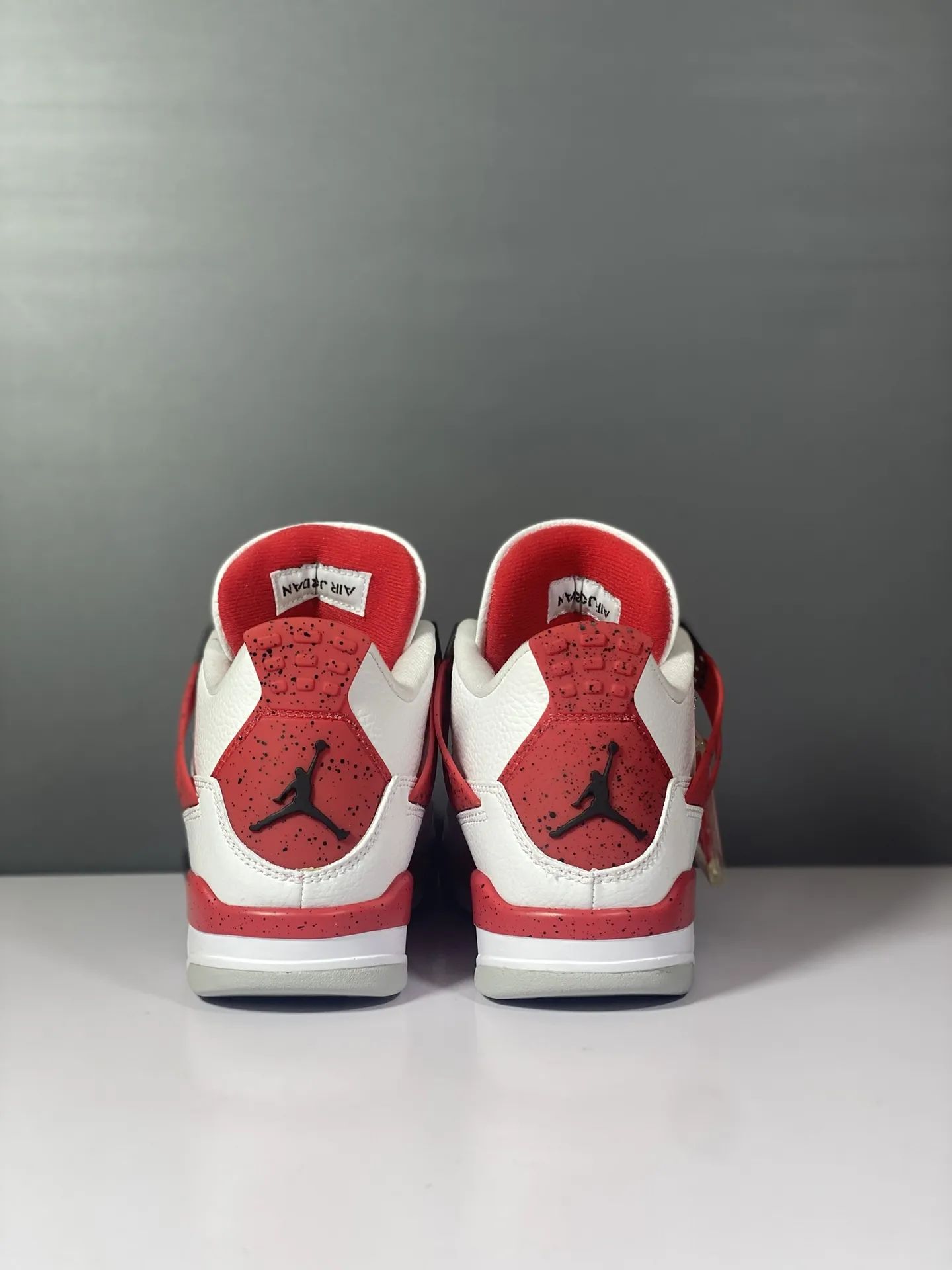Affordable Air Jordan 4 Retro ‘Red Cement’ – White Red Black – High Quality Replica Shoes – Nike Reps – Multiple Sizes Available 1152