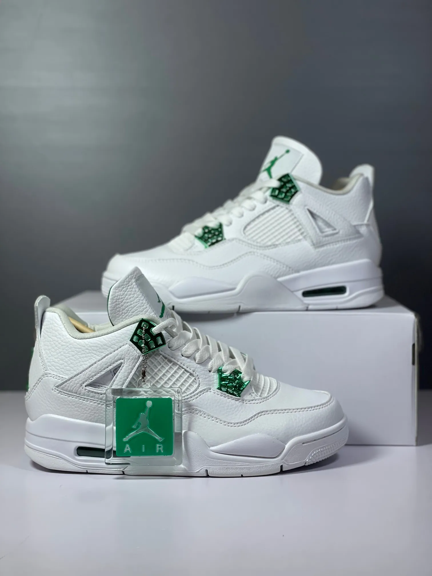 Air Jordan 4 Retro ‘White Green’ – AJ4 CT8527-113 – Authentic Style Rep Shoes with High Quality Replica Design EasyCare 1147