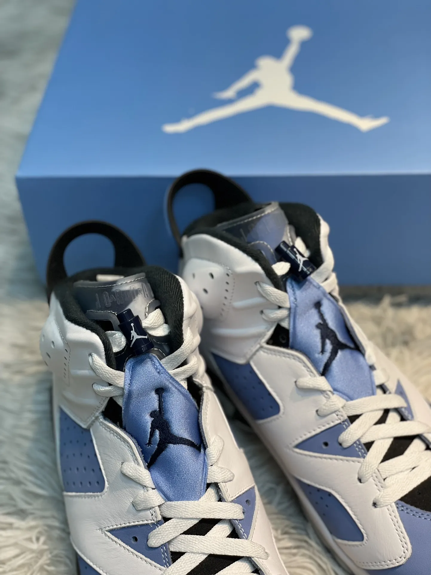 Air Jordan 6 AJ6 Basketball Shoes – UNC Blue Chinese Knot Lipstick, High Quality Replica, CT8529-410, Multiple Sizes Available Durable 1110