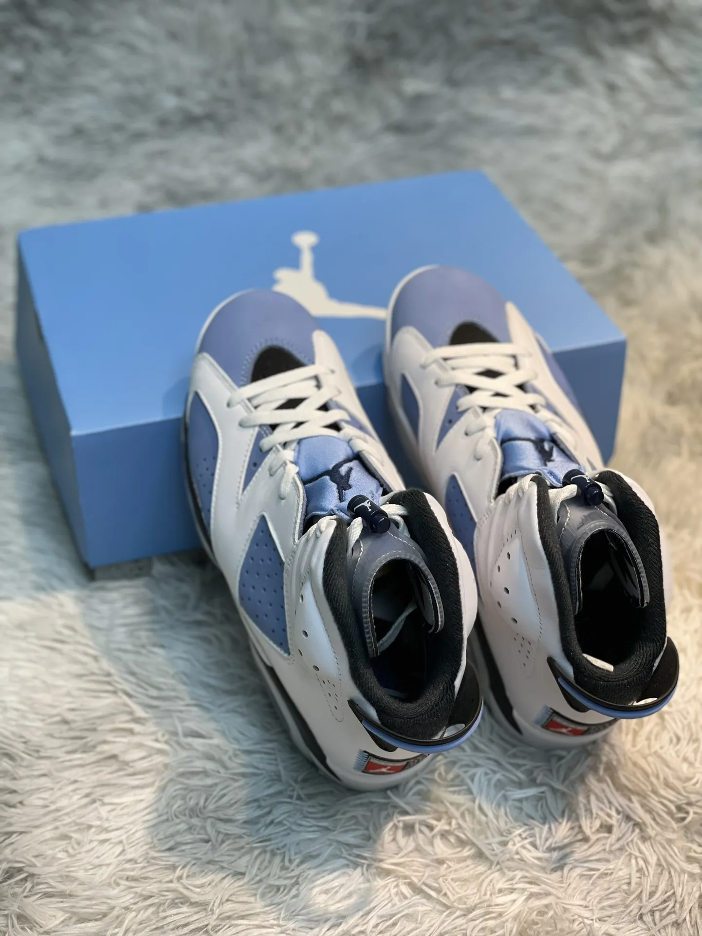 Air Jordan 6 AJ6 Basketball Shoes – UNC Blue Chinese Knot Lipstick, High Quality Replica, CT8529-410, Multiple Sizes Available Durable 1110