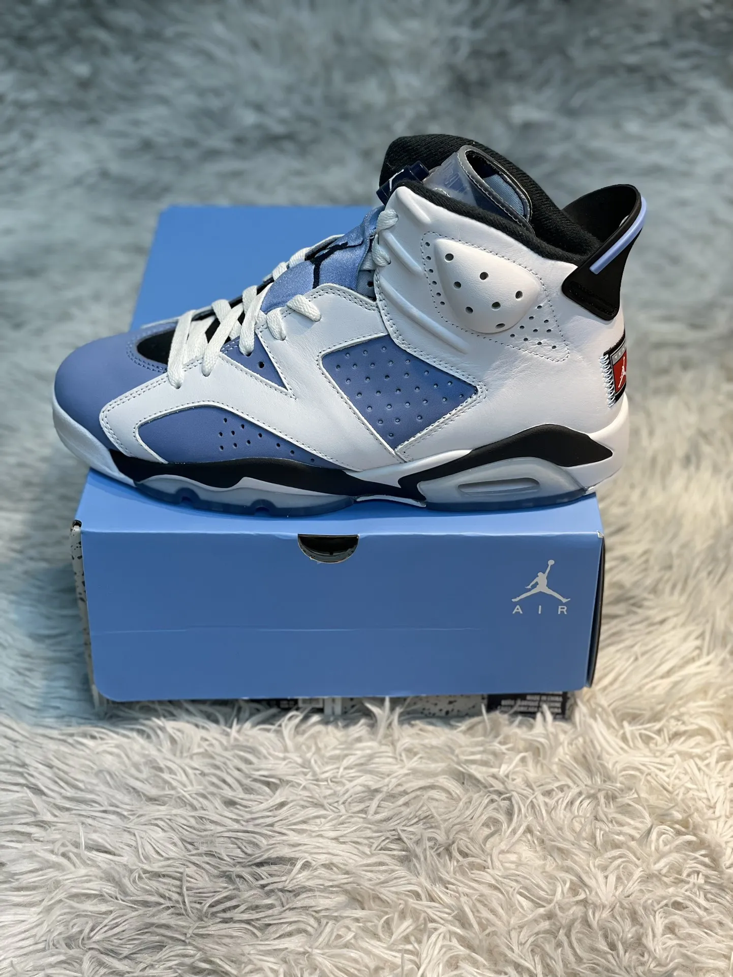 Air Jordan 6 AJ6 Basketball Shoes – UNC Blue Chinese Knot Lipstick, High Quality Replica, CT8529-410, Multiple Sizes Available Durable 1110