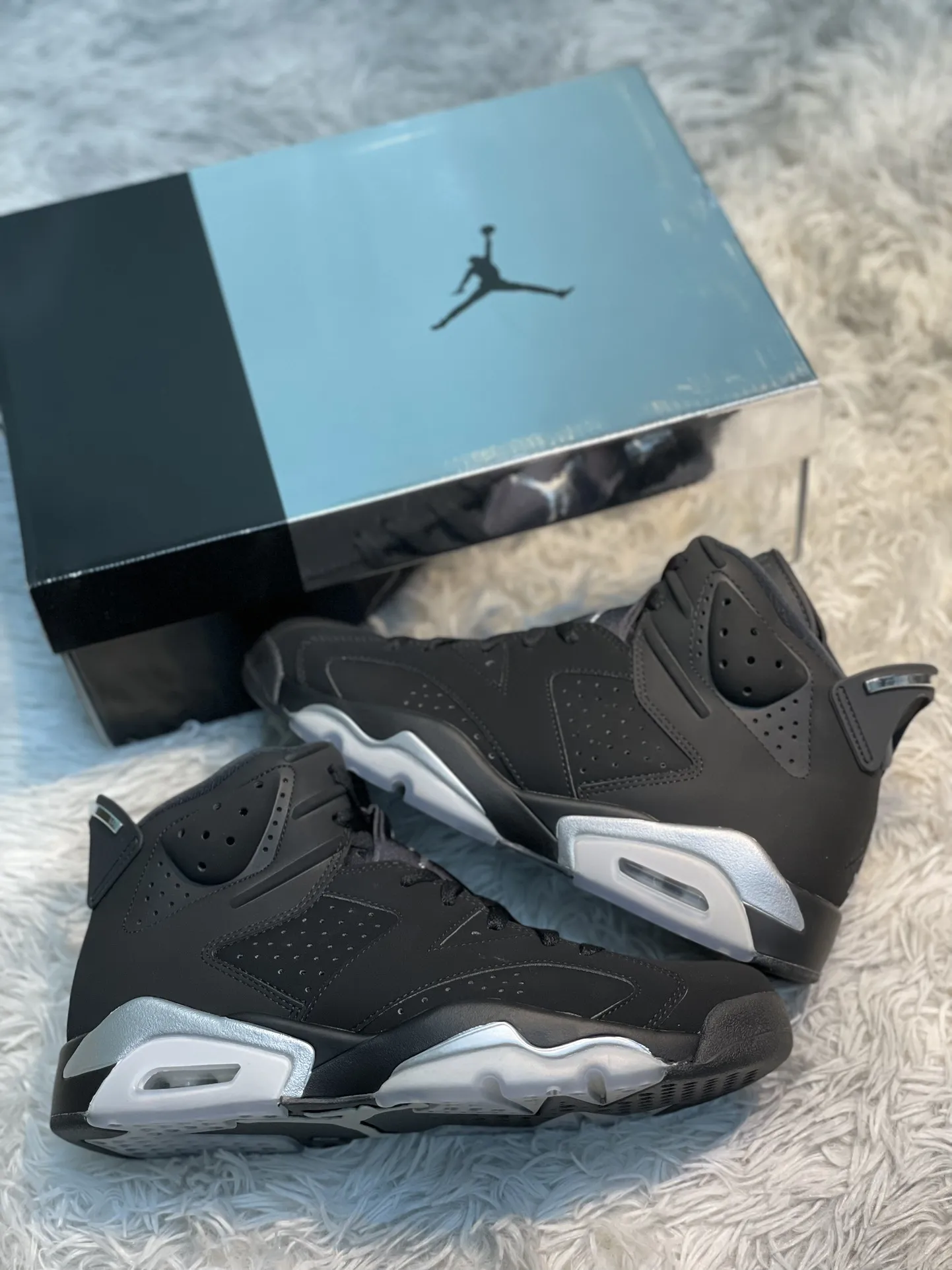 Air Jordan 6 Retro ‘Black Silver’ Samurai High-Top Vintage Basketball Shoes for Men – High Quality Replica Shoes DX2836- FlexibleFit 1118