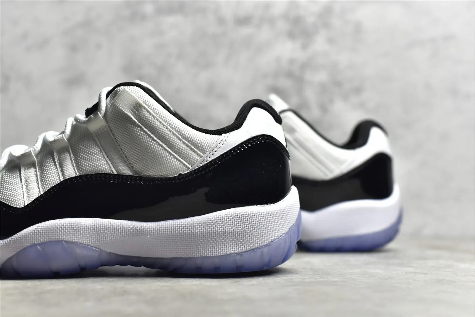 Casual Air Jordan AJ11 Concord – Black White Blue – High Quality Replica Basketball Shoes 1098