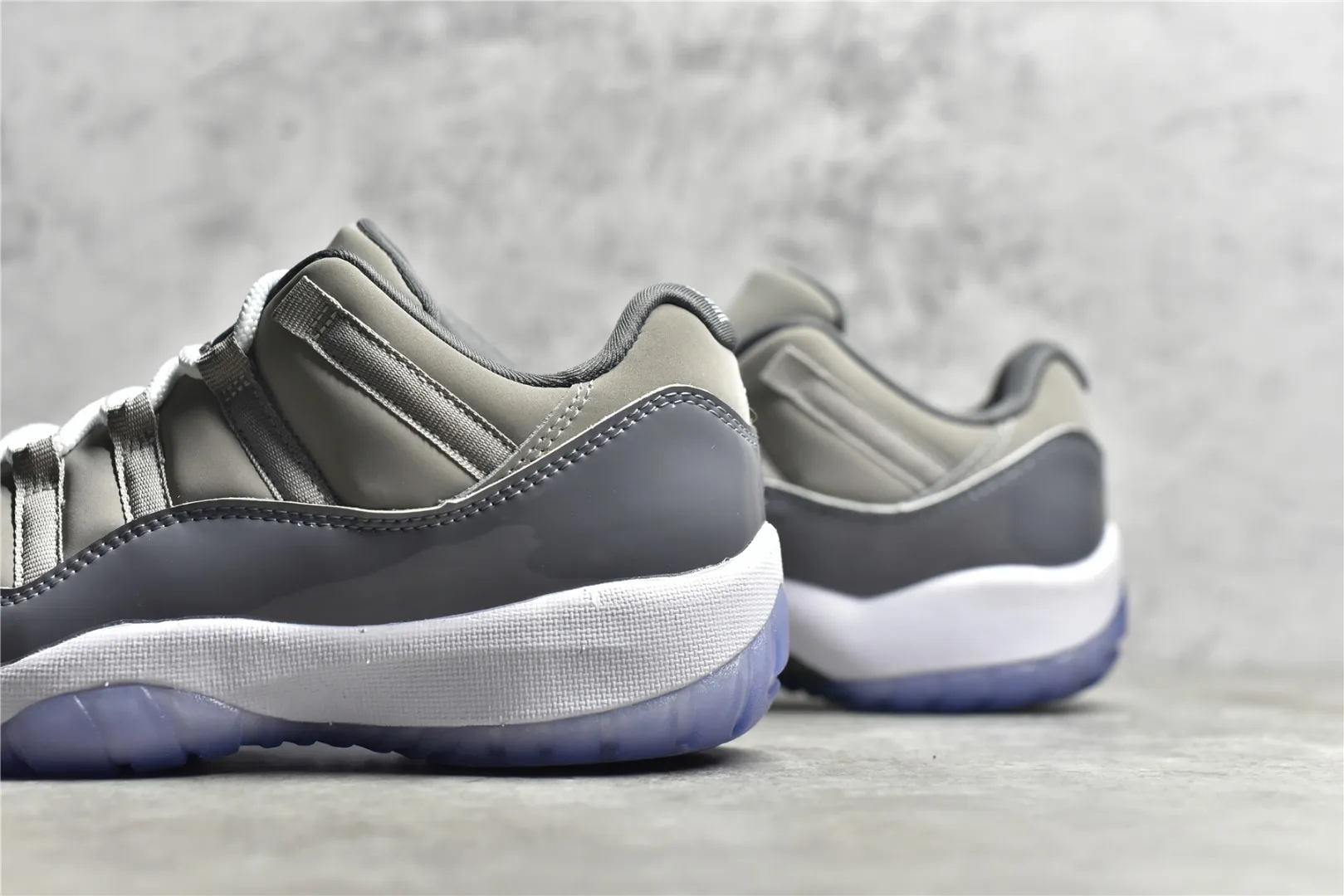 Air Jordan AJ11 Low – Cool Grey White – True Carbon Fiber Edition – High Quality Replica Basketball Shoes Neat 1092