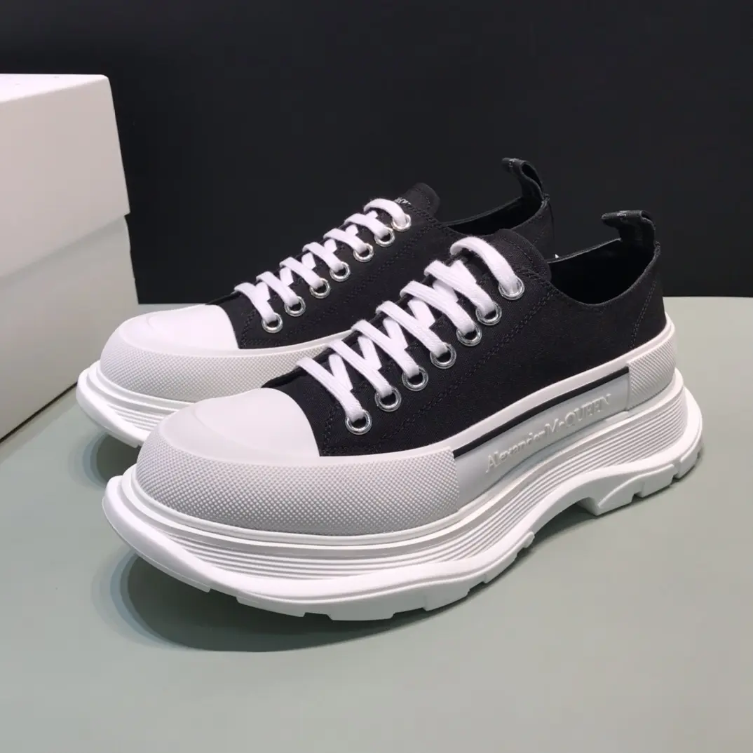 Alexander McQueen Tread Slick Low in Red – Rep Shoes & Replica Alexander McQueen Shoes Seasonal 9
