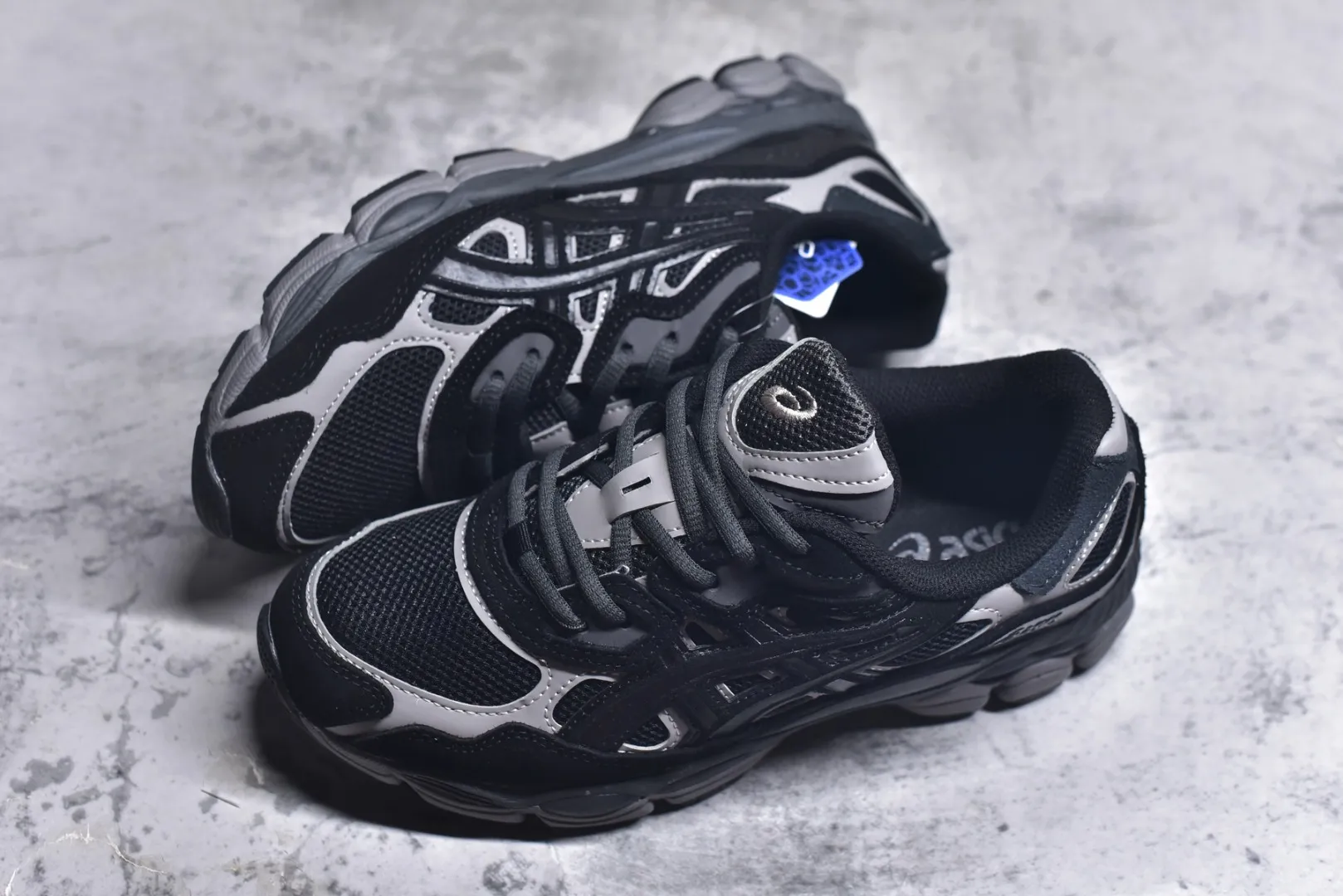 Asics GEL-NYC Black Low Top Replica Sneakers with 1:1 Quality Rep Shoes Seasonal 658