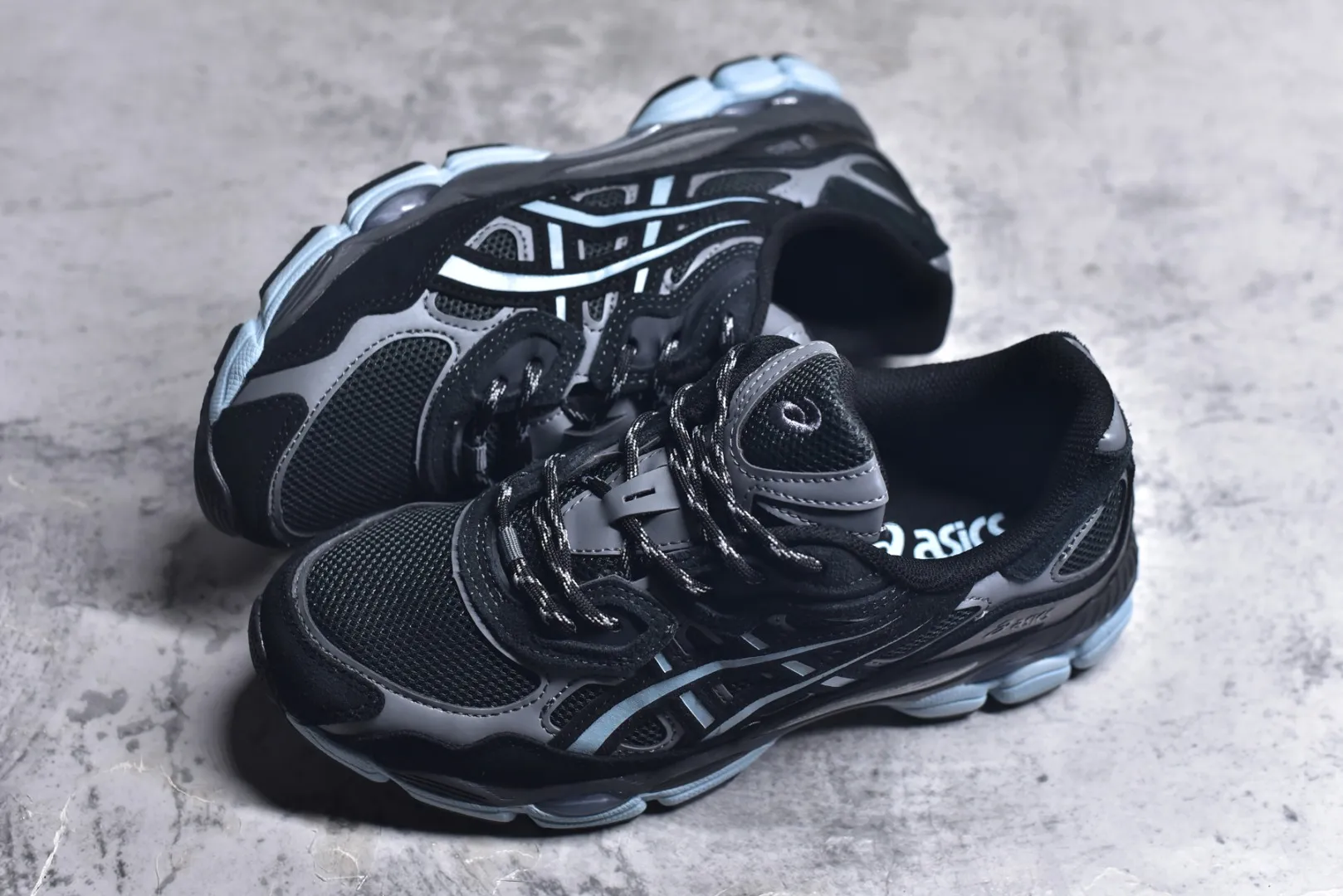Asics GEL-NYC Black Silver High Quality Replica Sneakers with 1:1 Precision EyeCatching 654
