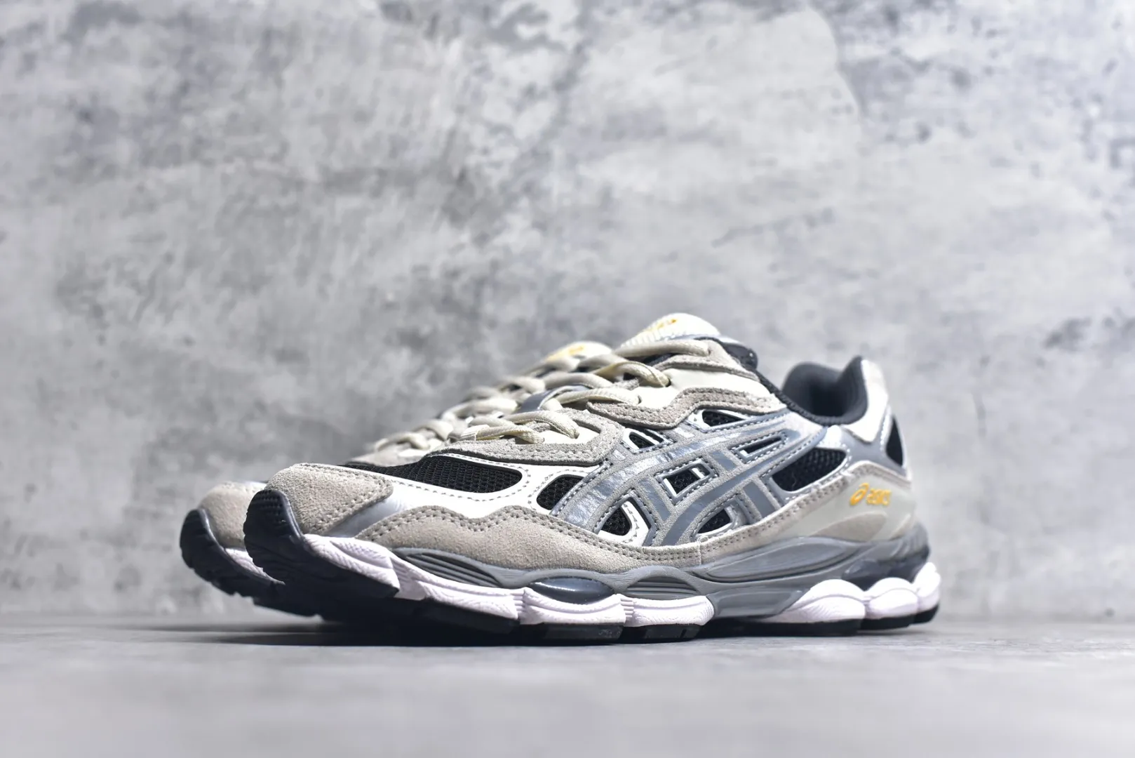 Contemporary Asics GEL-NYC Grey Low Top Replica Sneakers with High Quality 653