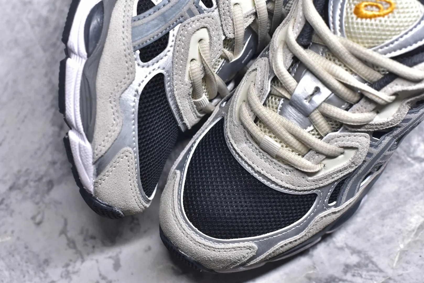 Contemporary Asics GEL-NYC Grey Low Top Replica Sneakers with High Quality 653